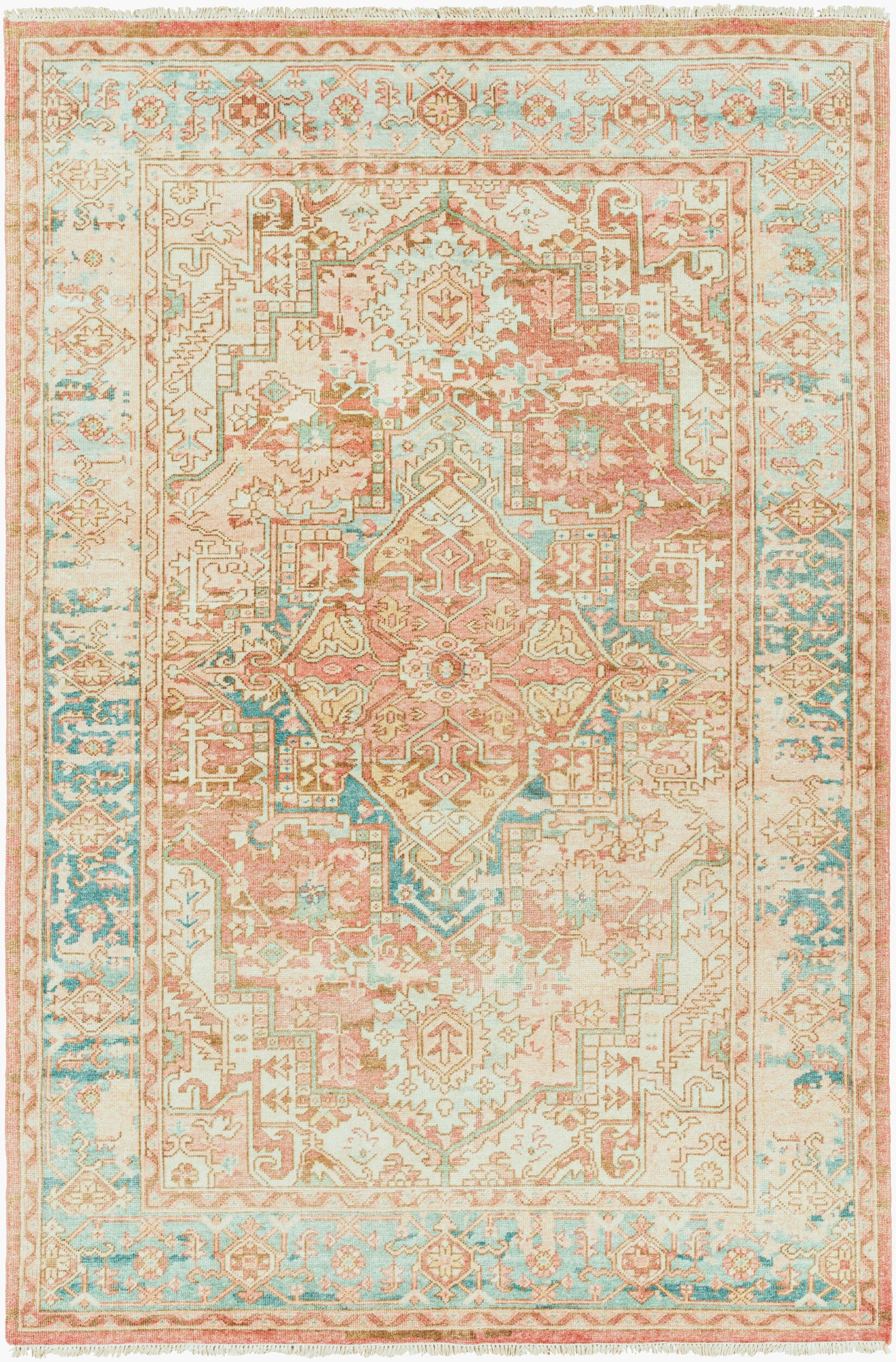 Hamadan HAM-2303 2' x 3' Handmade Accent Rug