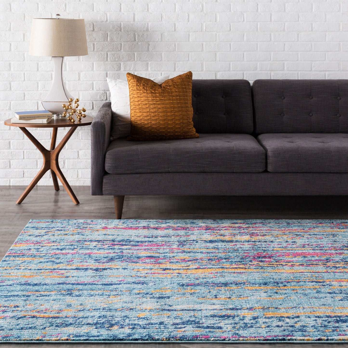 Harput HAP-1016 2' x 3' Machine Woven Accent Rug