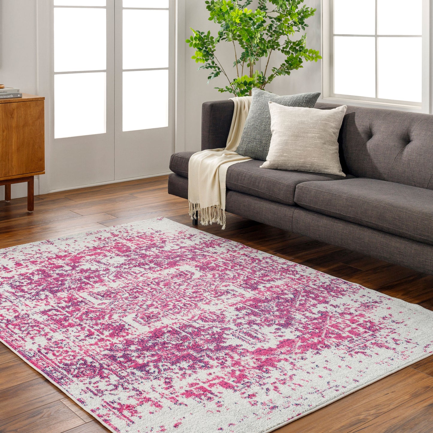 Harput HAP-1020 2' x 3' Machine Woven Accent Rug