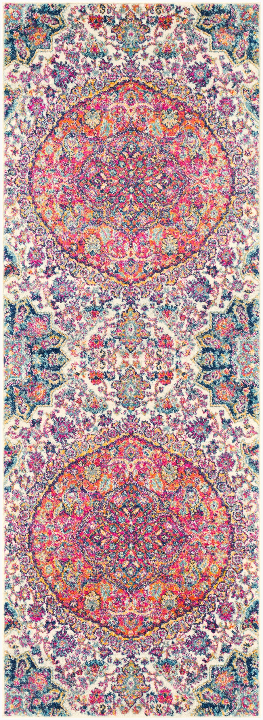 Harput HAP-1045 Alfombra de corredor tejida a máquina de 7 pies