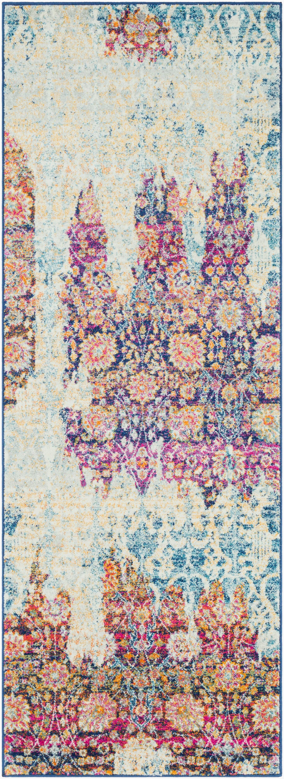 Harput HAP-1049 Alfombra de corredor tejida a máquina de 7 pies