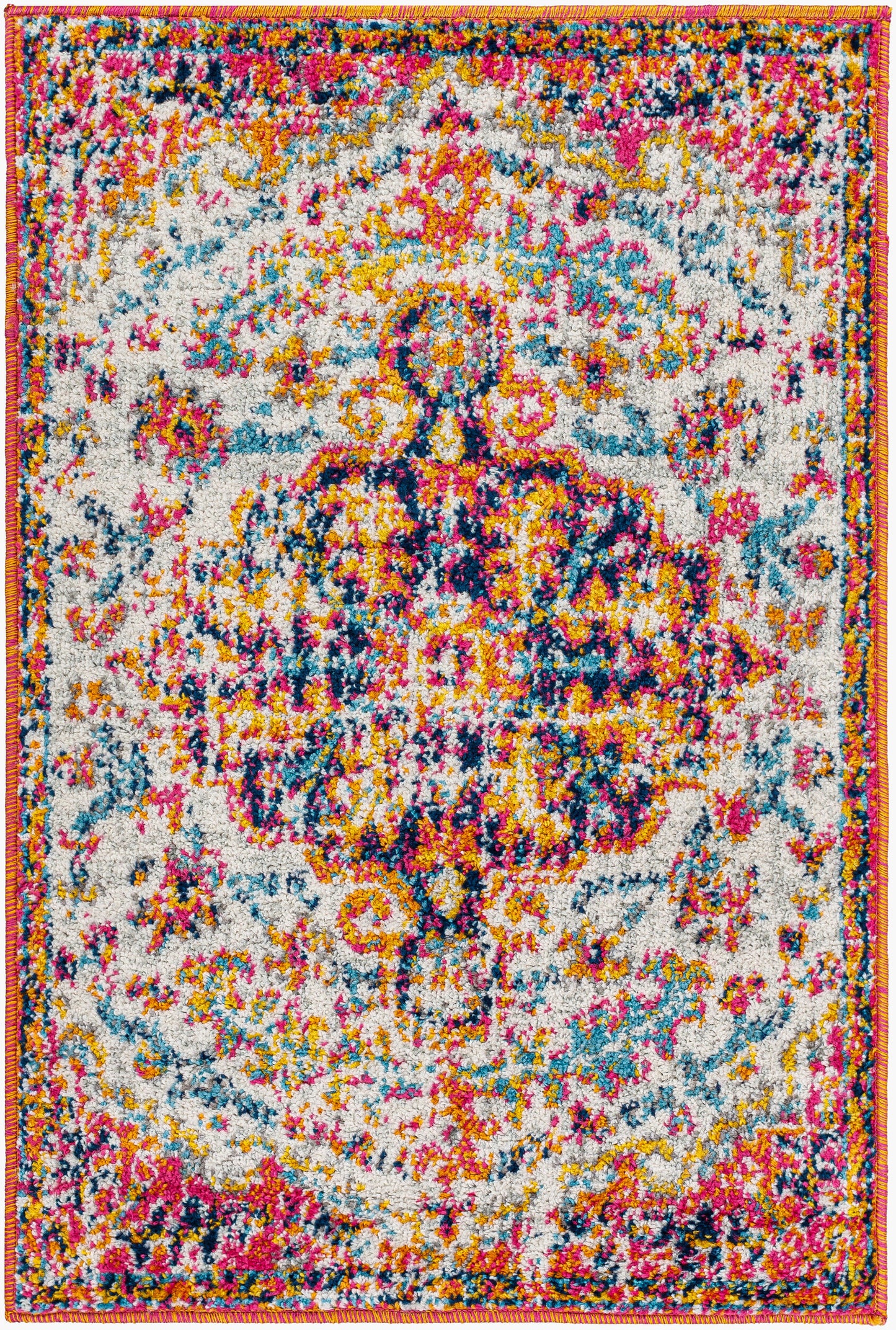 Harput HAP-1066 2' x 3' Machine Woven Accent Rug