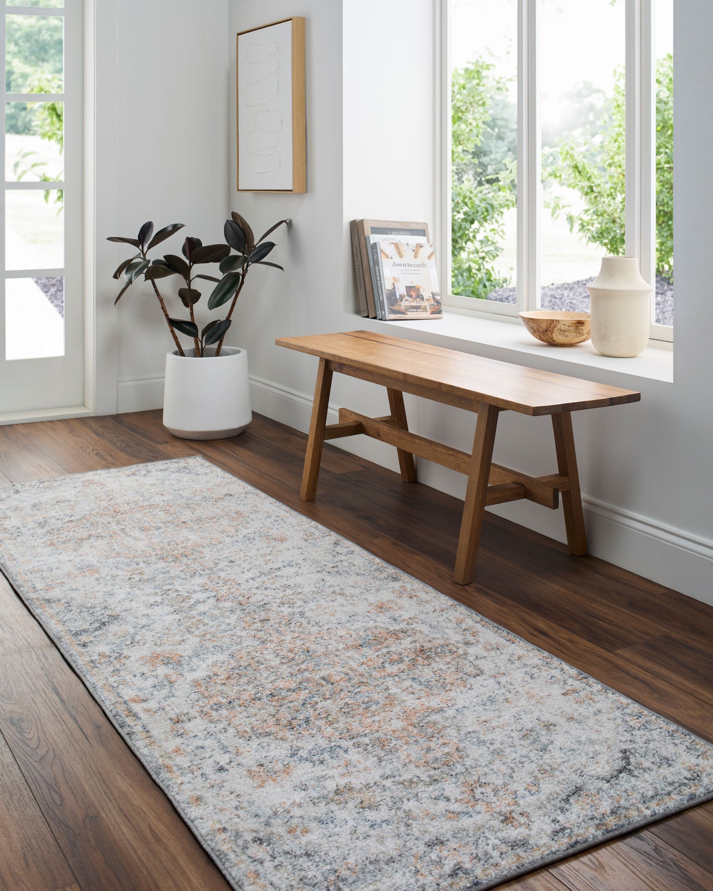 Harput HAP-1163 5' x 7' Machine Woven Area Rug