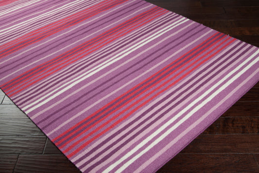 Alfombra decorativa de lana hecha a mano Happy Cottage HC-5808 de 2' x 3'