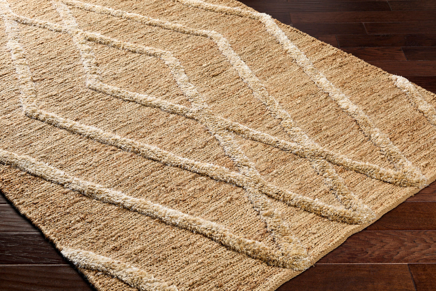 Hadley HDE-2300 8' x 10' Handmade Jute Area Rug