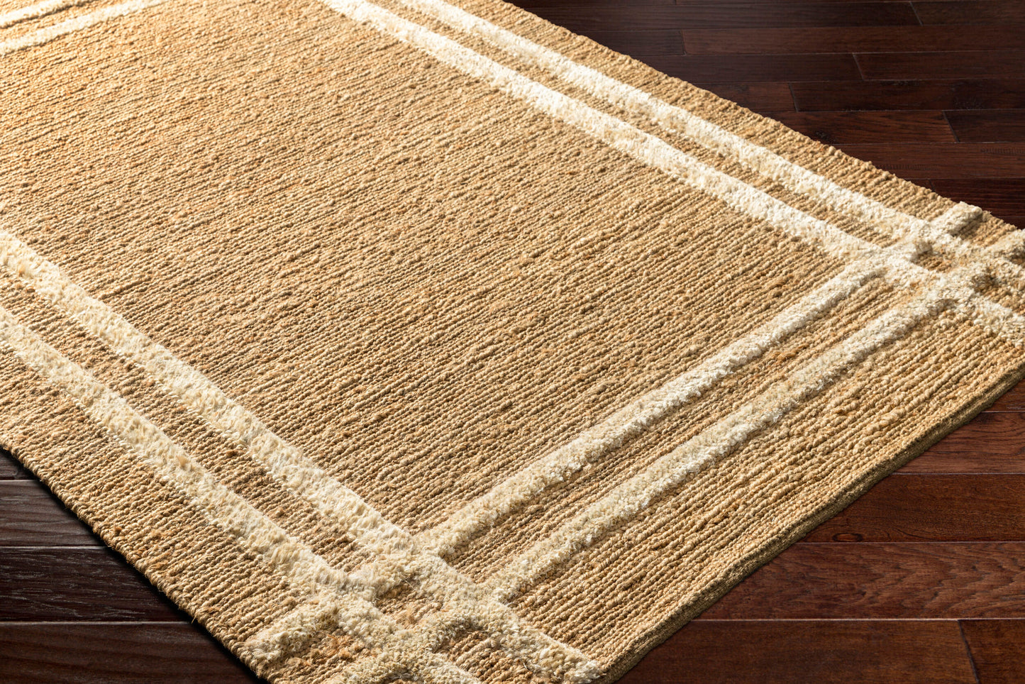 Hadley HDE-2302 2' x 3' Handmade Jute Accent Rug