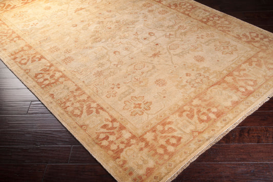 Hillcrest HIL-9007 5' x 9' Handmade Wool Area Rug