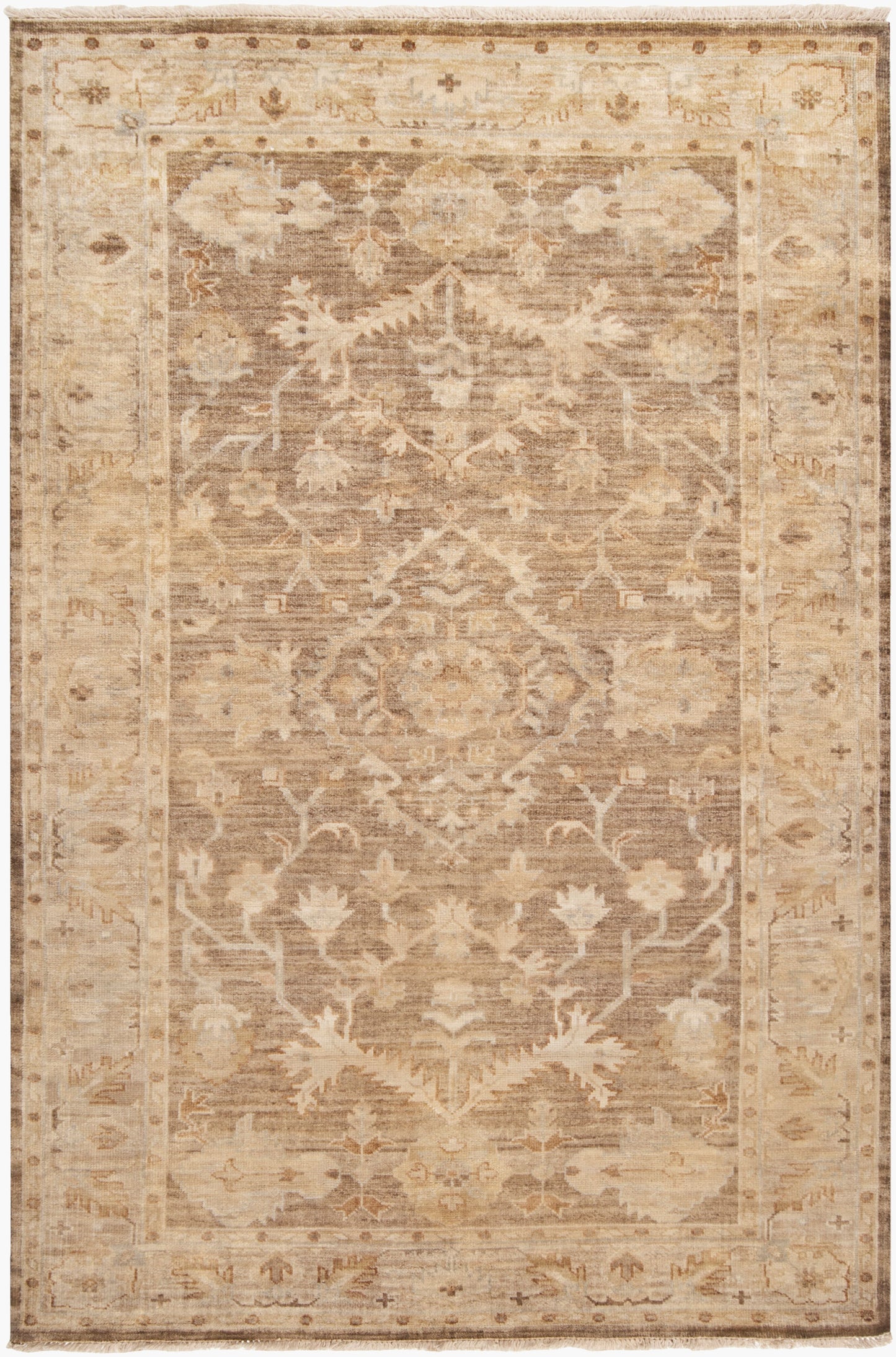 Hillcrest HIL-9011 5' x 9' Handmade Wool Area Rug