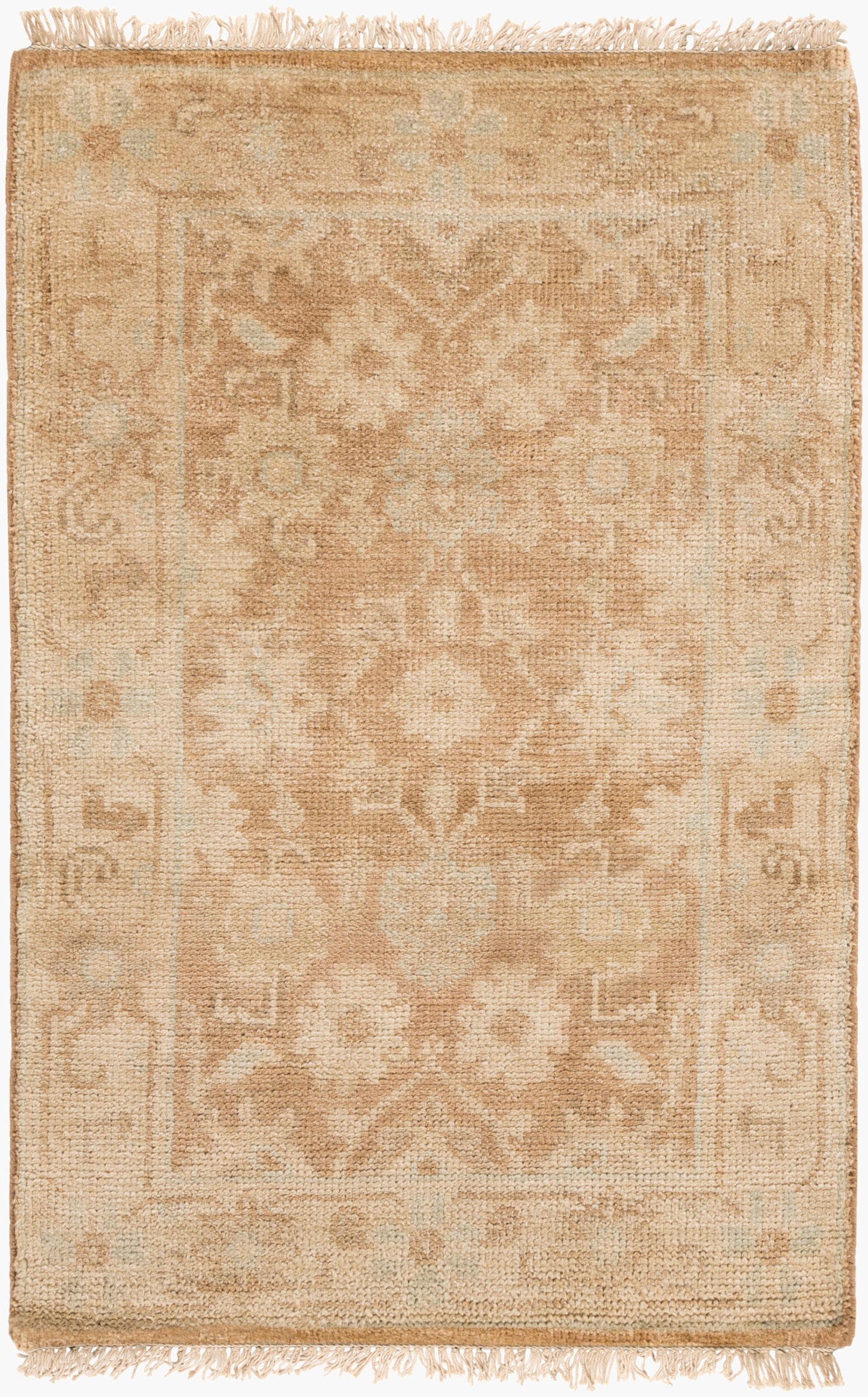 Hillcrest HIL-9012 3' x 5' Handmade Wool Accent Rug