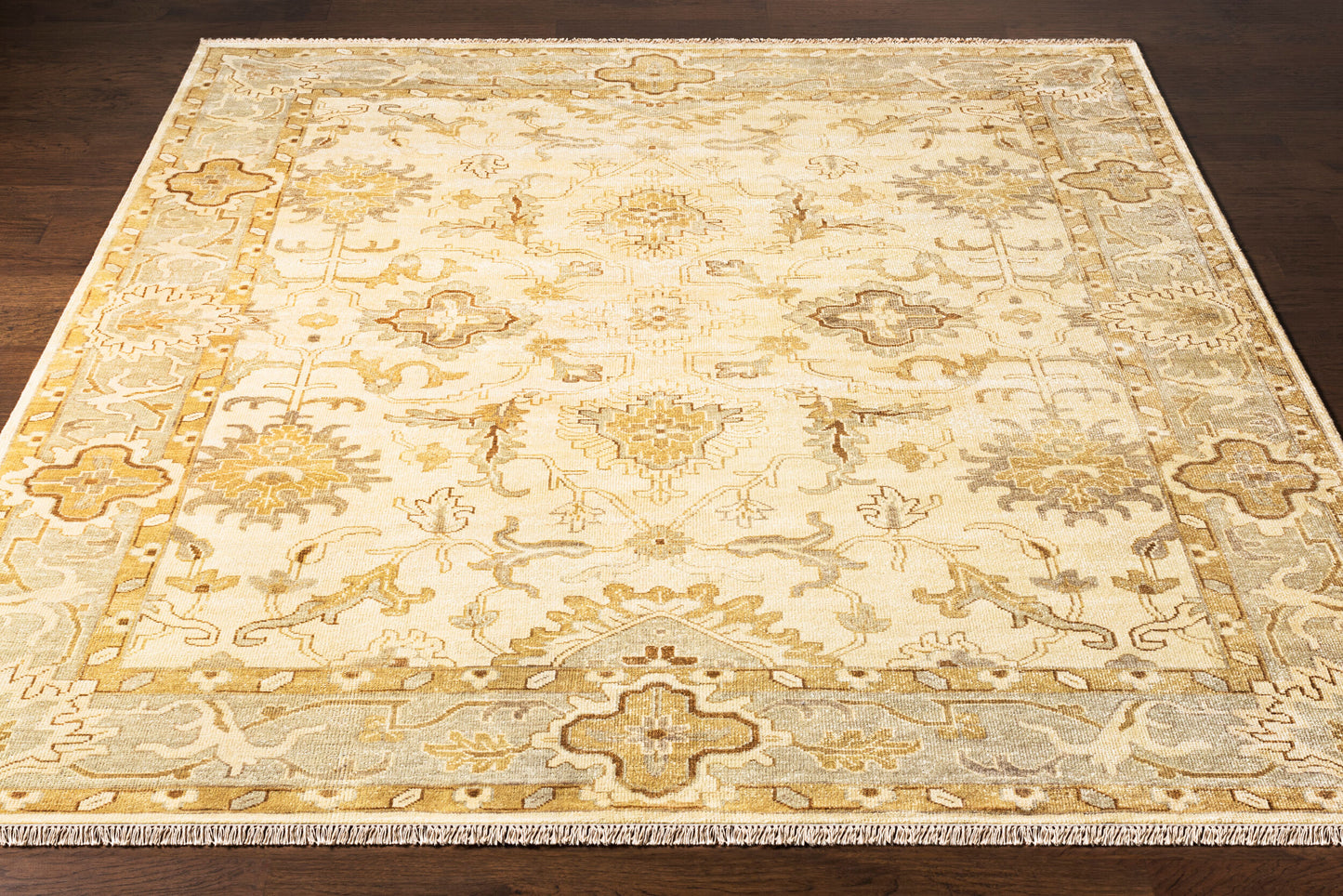 Hillcrest HIL-9018 5' x 9' Handmade Wool Area Rug