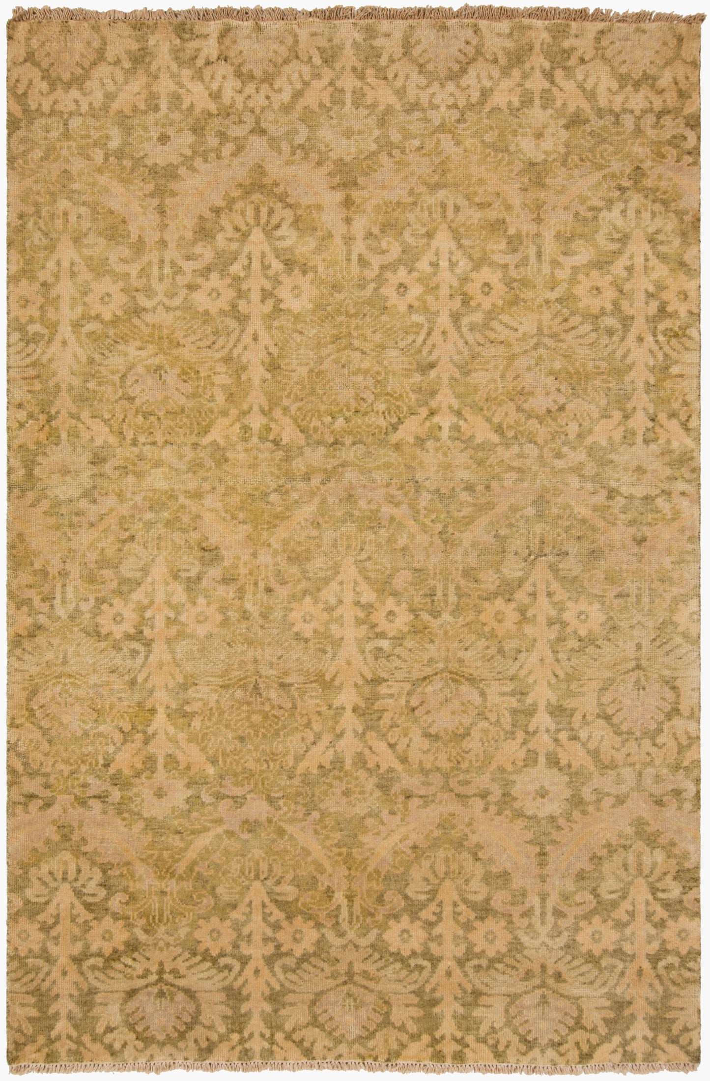 Hillcrest HIL-9025 2' x 3' Handmade Wool Accent Rug