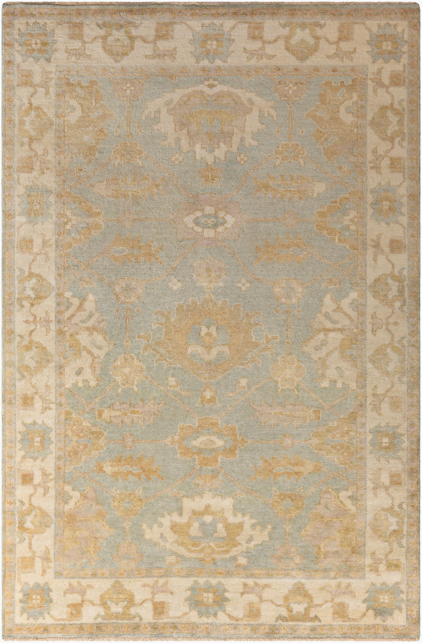 Hillcrest HIL-9033 5' x 9' Handmade Wool Area Rug
