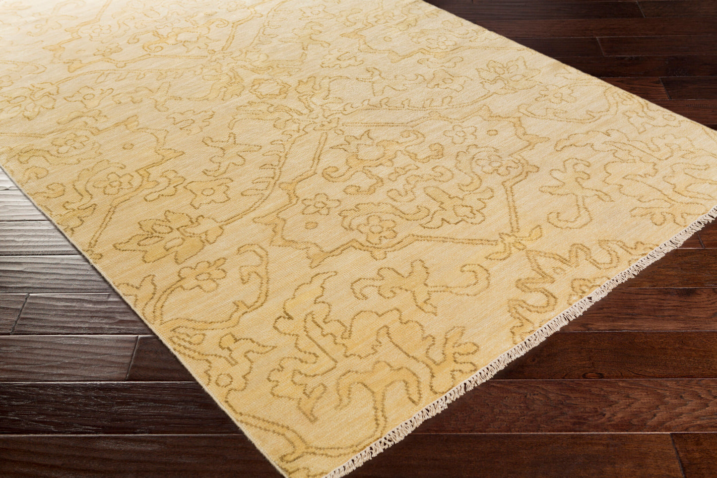 Hillcrest HIL-9041 3' x 5' Handmade Wool Accent Rug