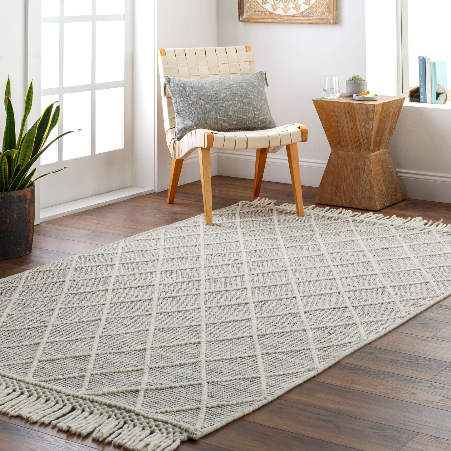 Hemingway HMG-2302 5ft Runner Handmade Runner Rug