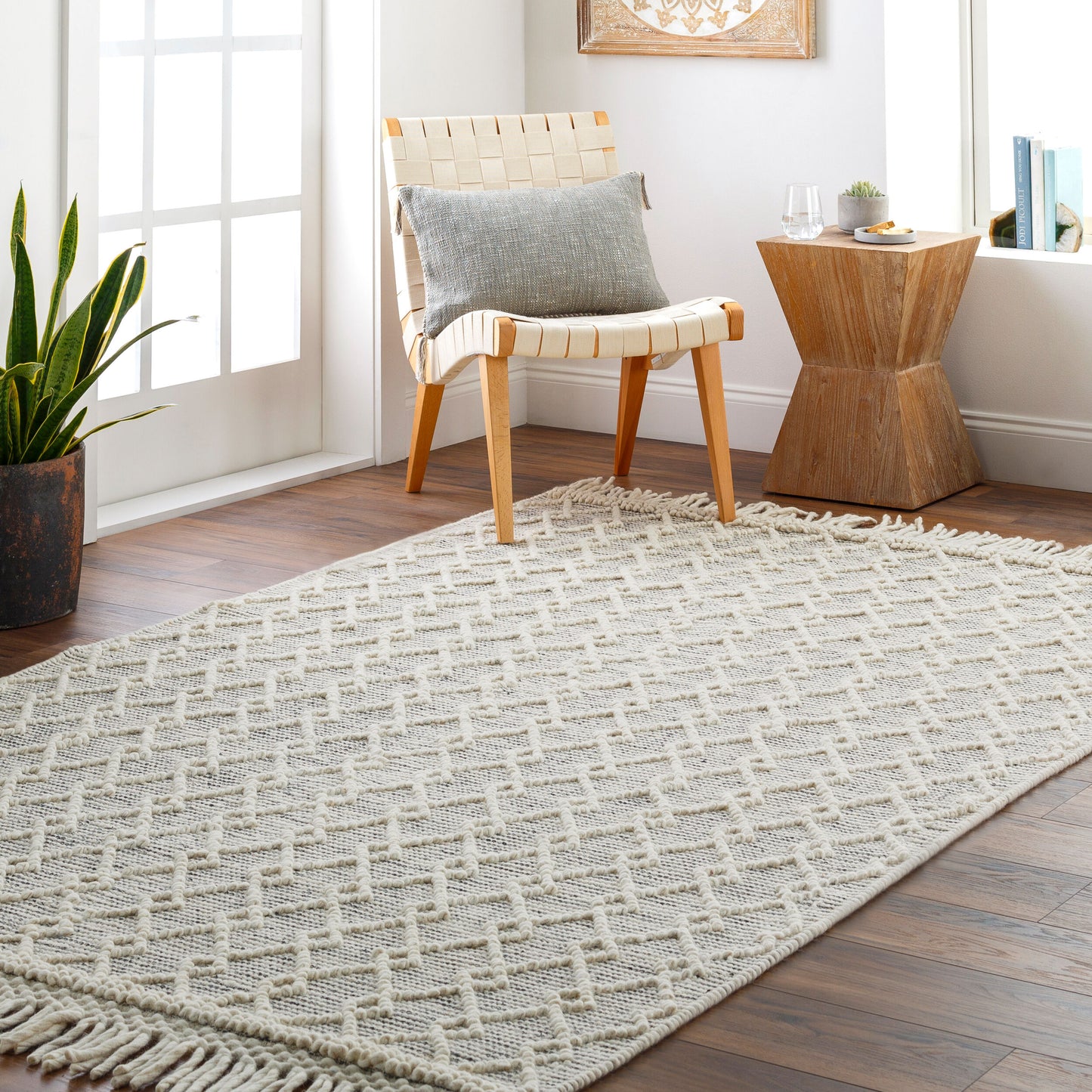 Hemingway HMG-2304 5ft Runner Handmade Runner Rug