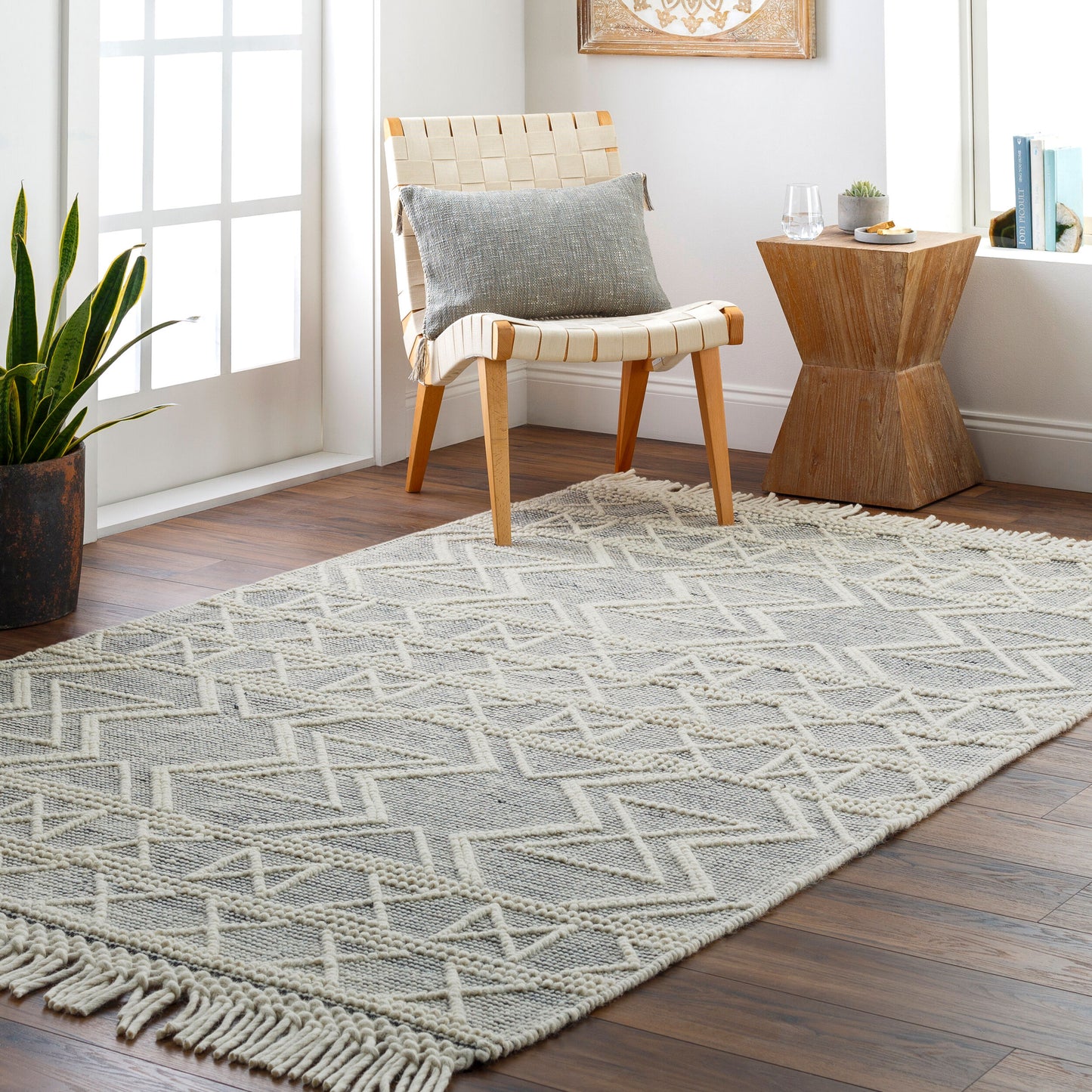 Hemingway HMG-2307 5ft Runner Handmade Runner Rug
