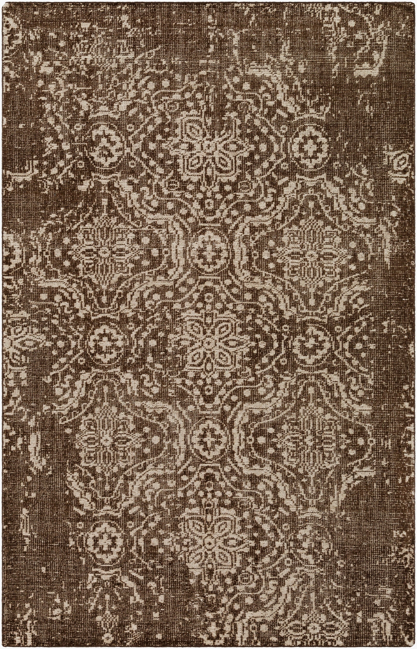 Hoboken HOO-1013 2' x 3' Handmade Wool Accent Rug
