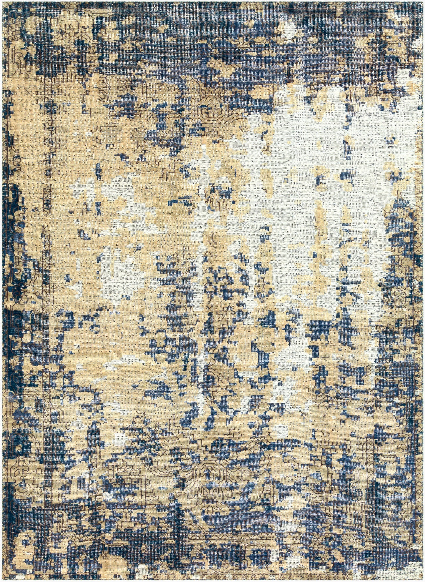 Hoboken HOO-1018 8' x 11' Handmade Wool Area Rug