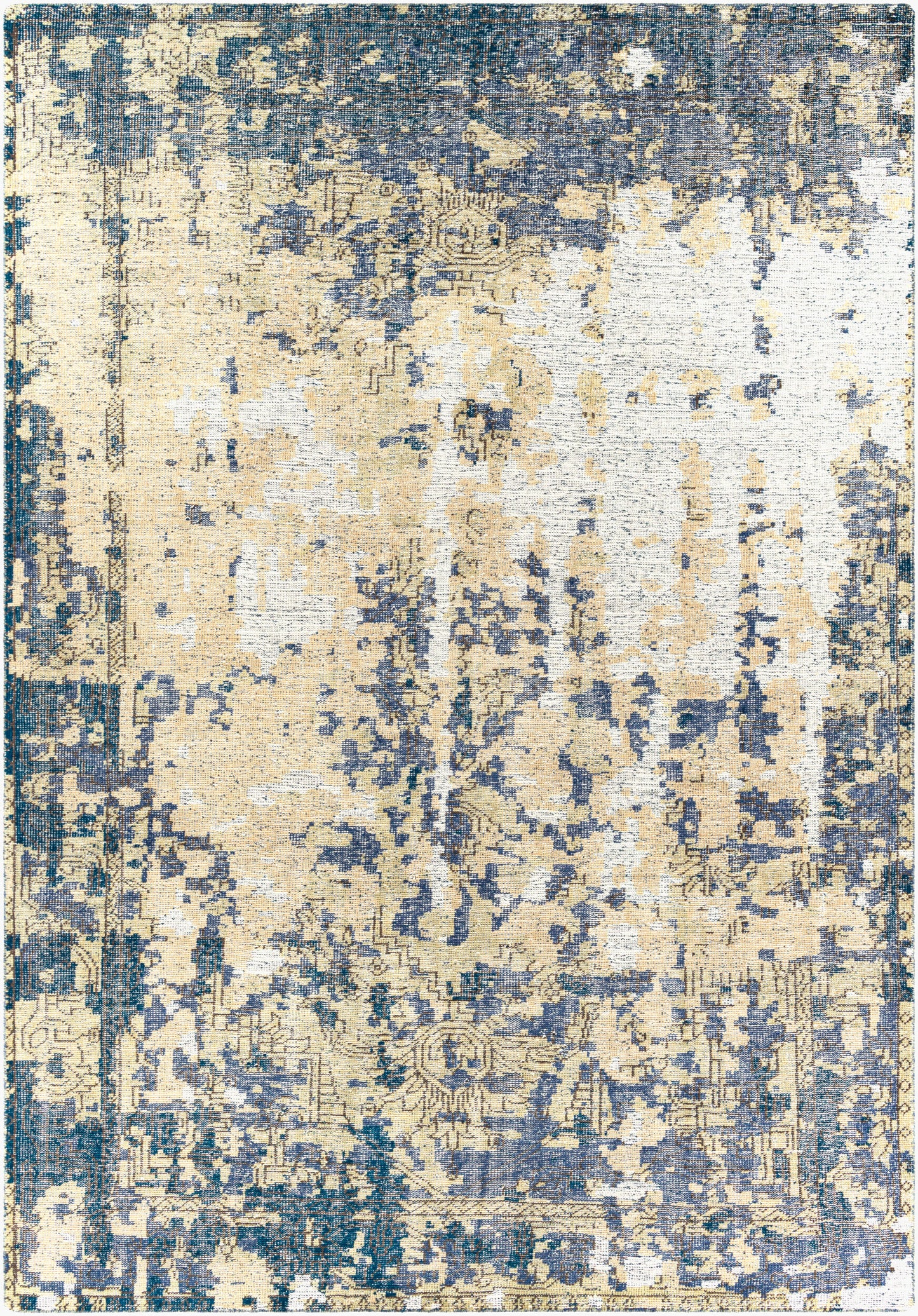 Hoboken HOO-1018 9' x 12' Handmade Wool Area Rug
