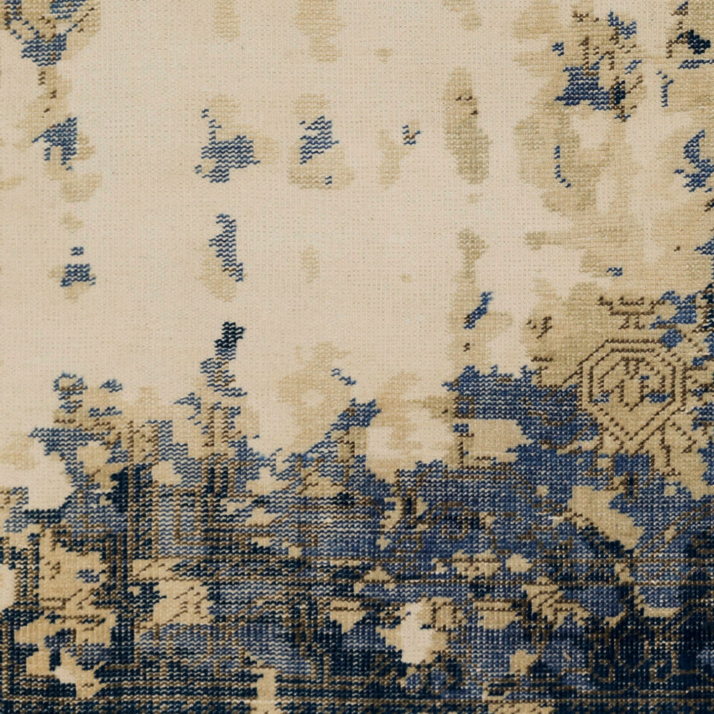 Hoboken HOO-1018 9' x 12' Handmade Wool Area Rug