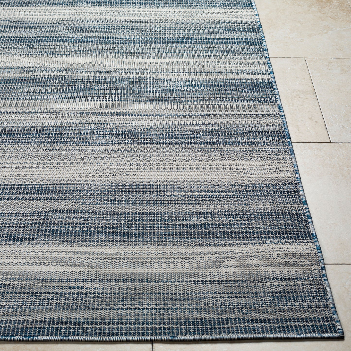 Hampton HPT-2301 7ft Round Machine Woven Indoor/Outdoor Area Rug