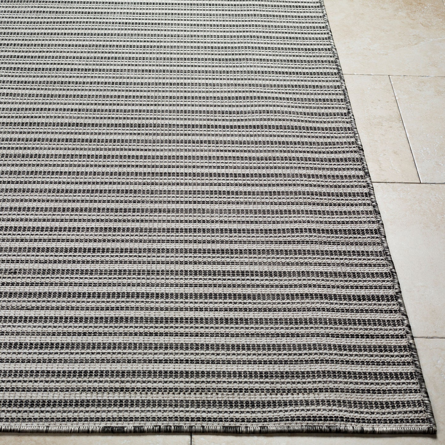Hampton HPT-2310 7ft Square Machine Woven Indoor/Outdoor Area Rug