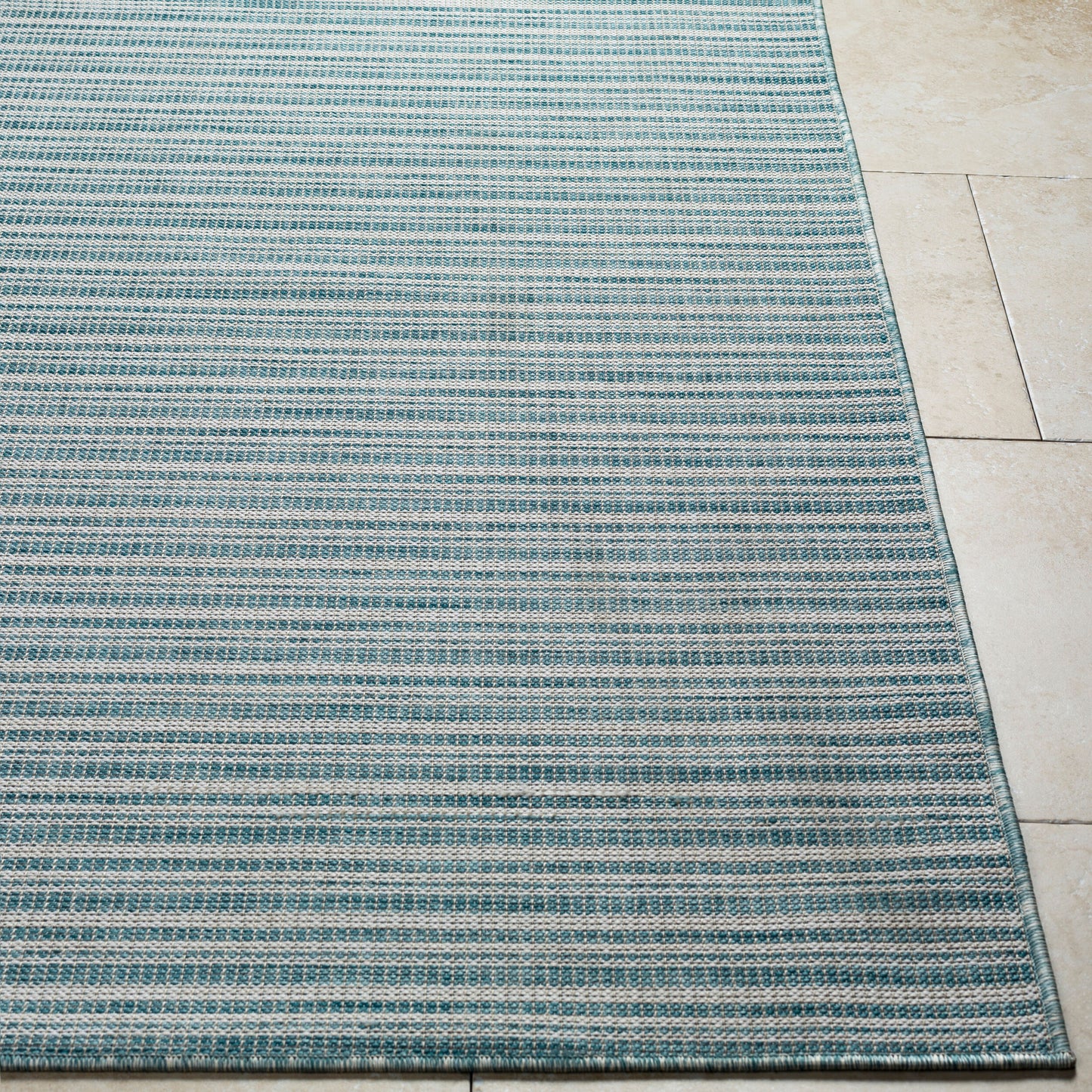 Hampton HPT-2311 7ft Square Machine Woven Indoor/Outdoor Area Rug