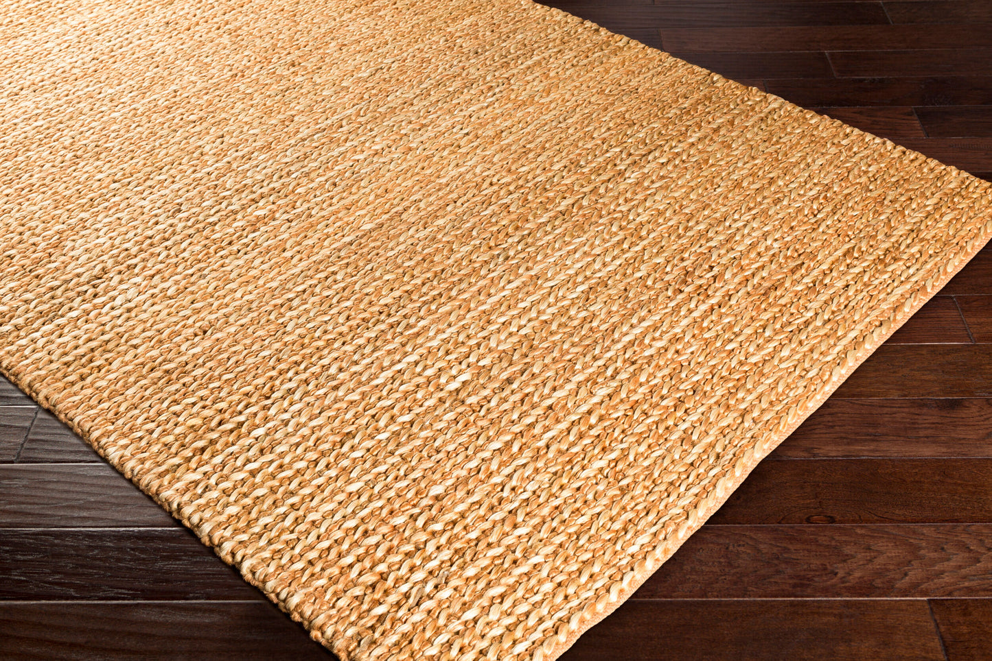 Haraz HRA-1002 2' x 3' Handmade Jute Accent Rug