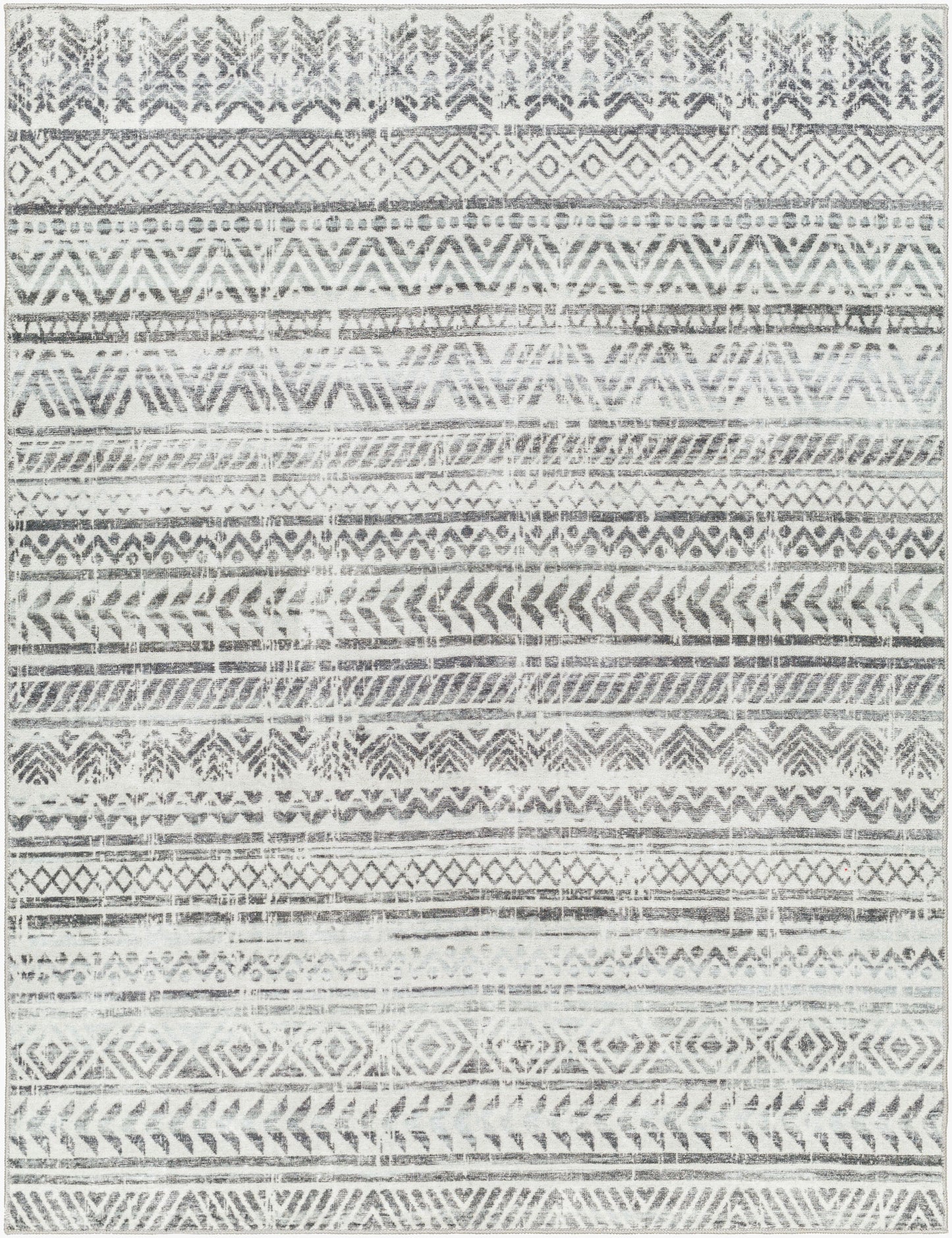 Hera HRH-2301 5' x 7' Machine Woven Washable Area Rug