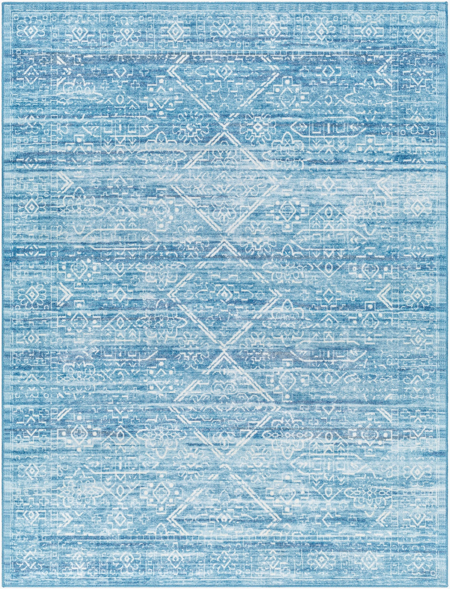Hera HRH-2307 9' x 12' Machine Woven Washable Area Rug