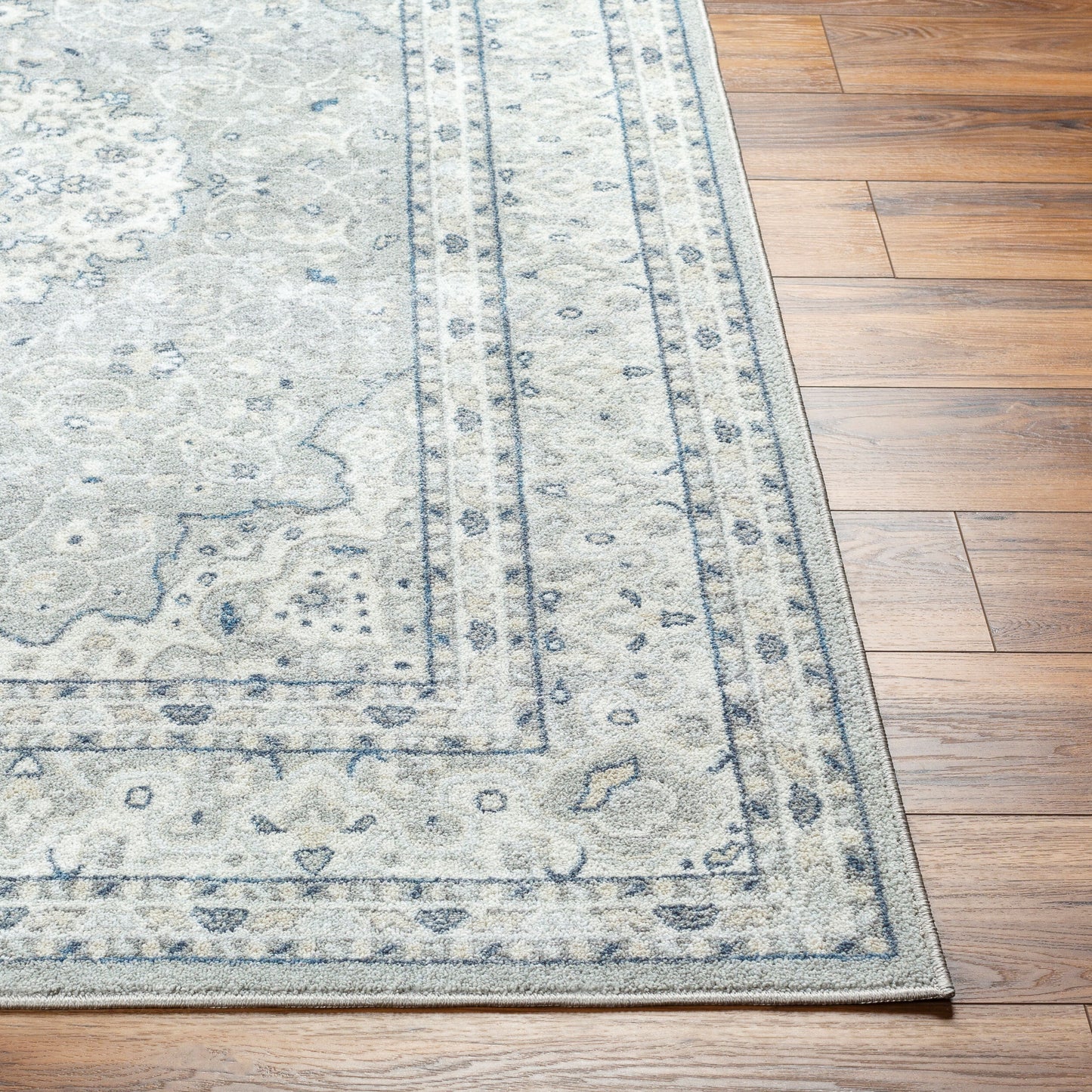 Hera HRH-2309 7ft Runner Machine Woven Washable Runner Rug