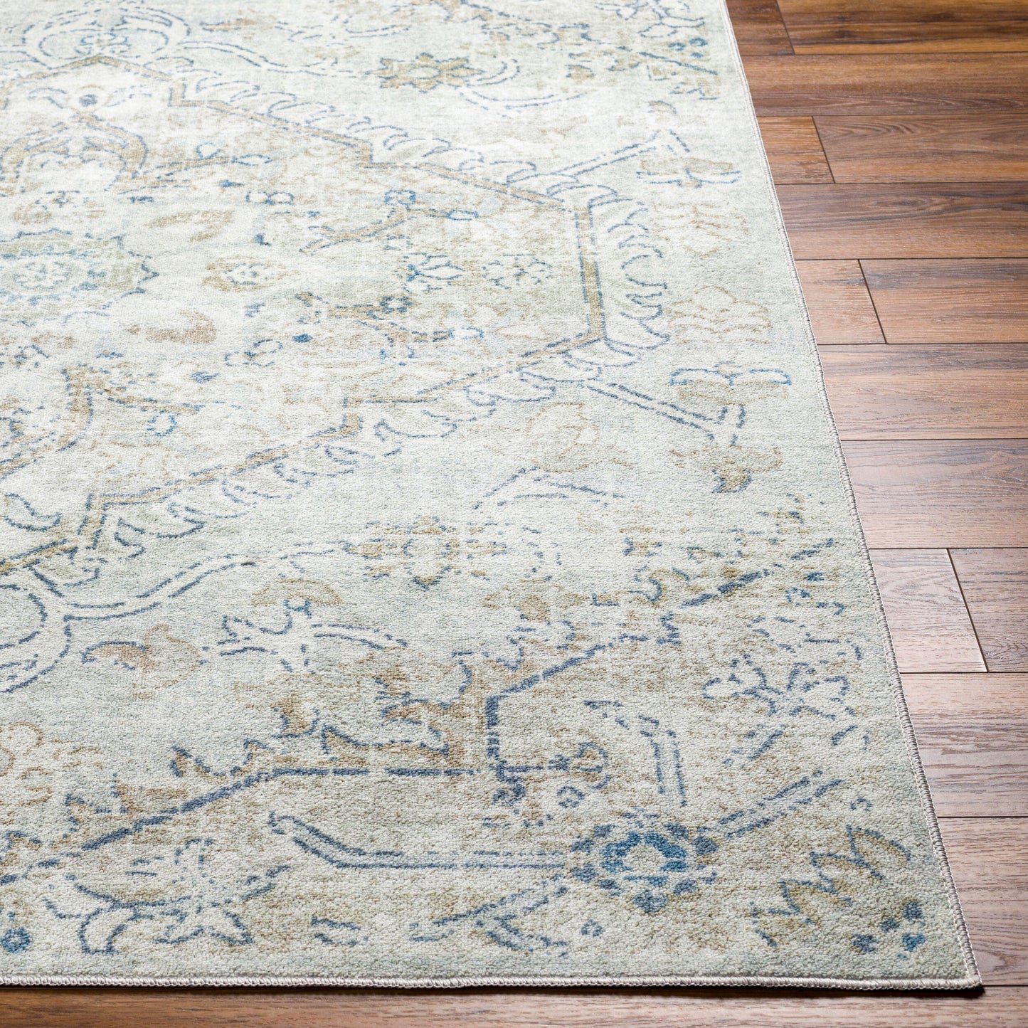 Hera HRH-2310 6' x 9' Machine Woven Washable Area Rug
