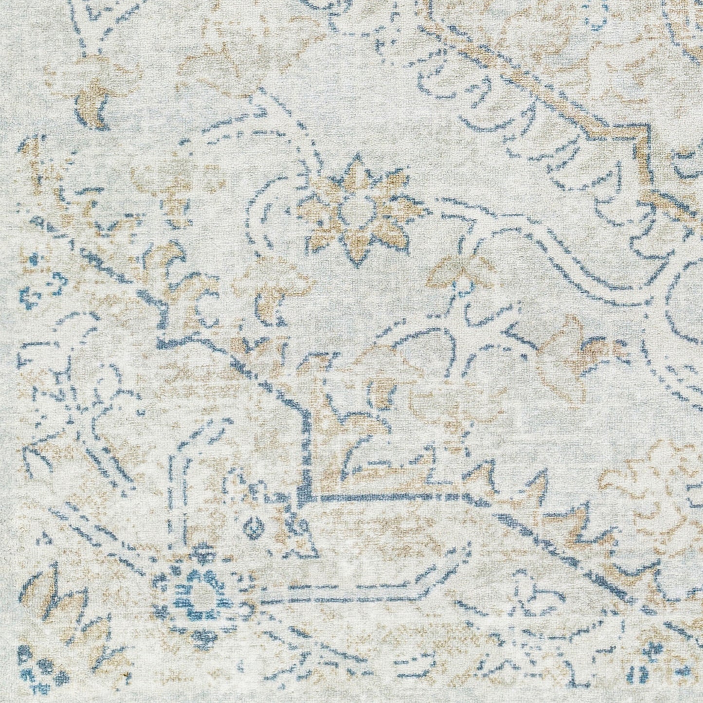 Hera HRH-2310 6' x 9' Machine Woven Washable Area Rug