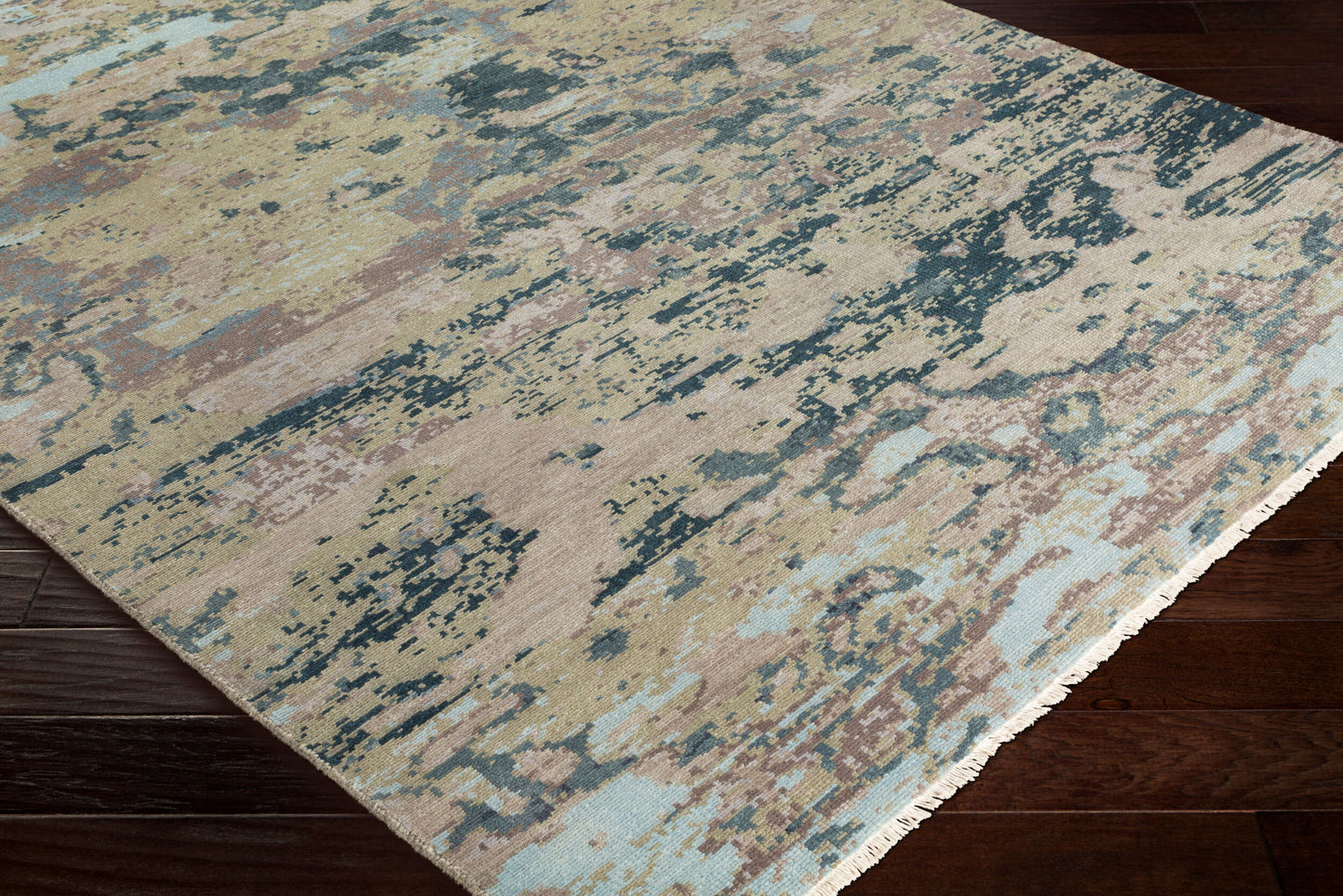 Herkimer HRK-1002 2' x 3' Handmade Wool Accent Rug