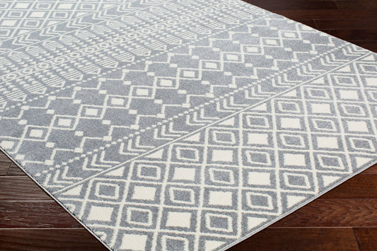 Alfombra redonda tejida a máquina Horizon HRZ-2317 de 2,4 m