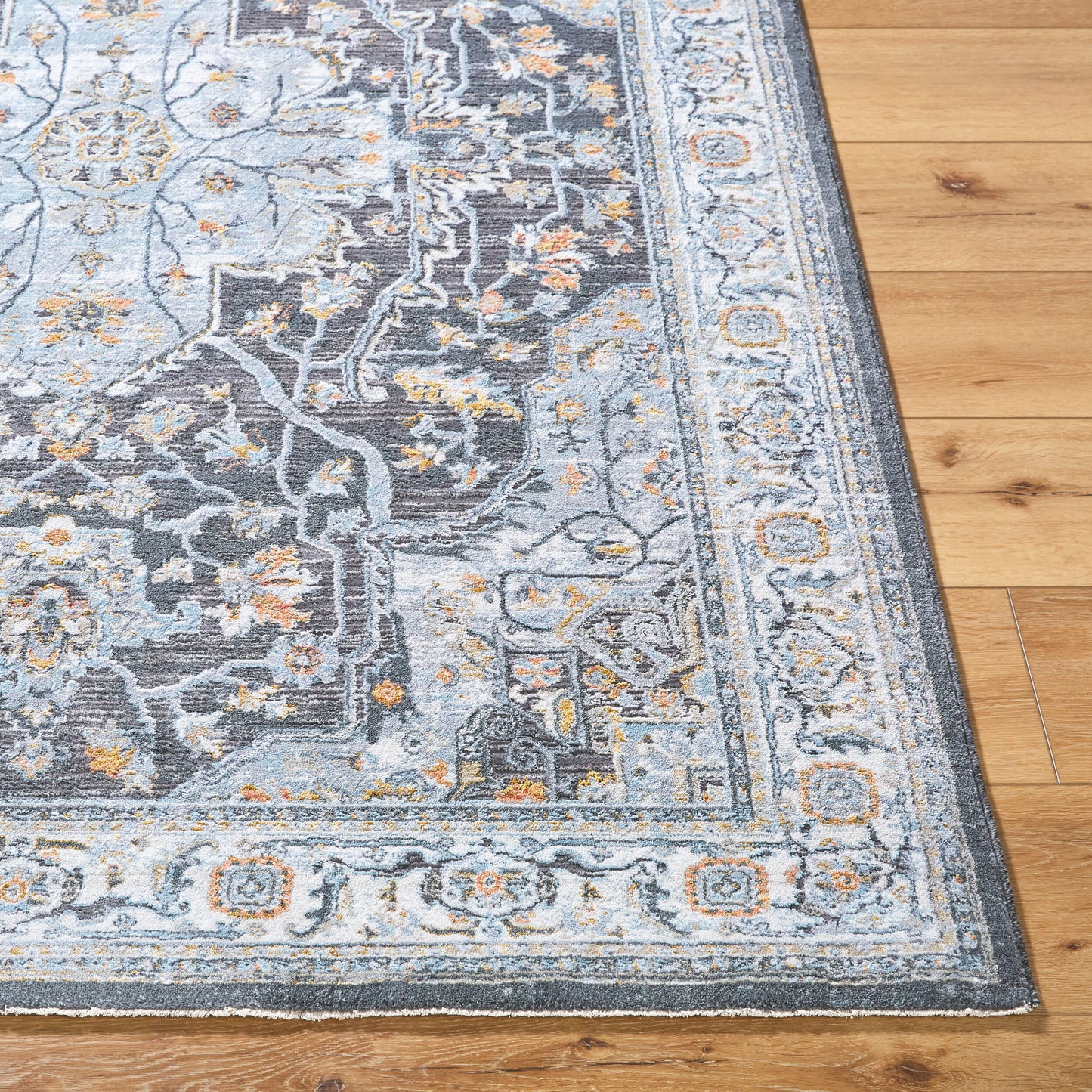 Hassler HSL-2305 5ft Round Machine Woven Area Rug