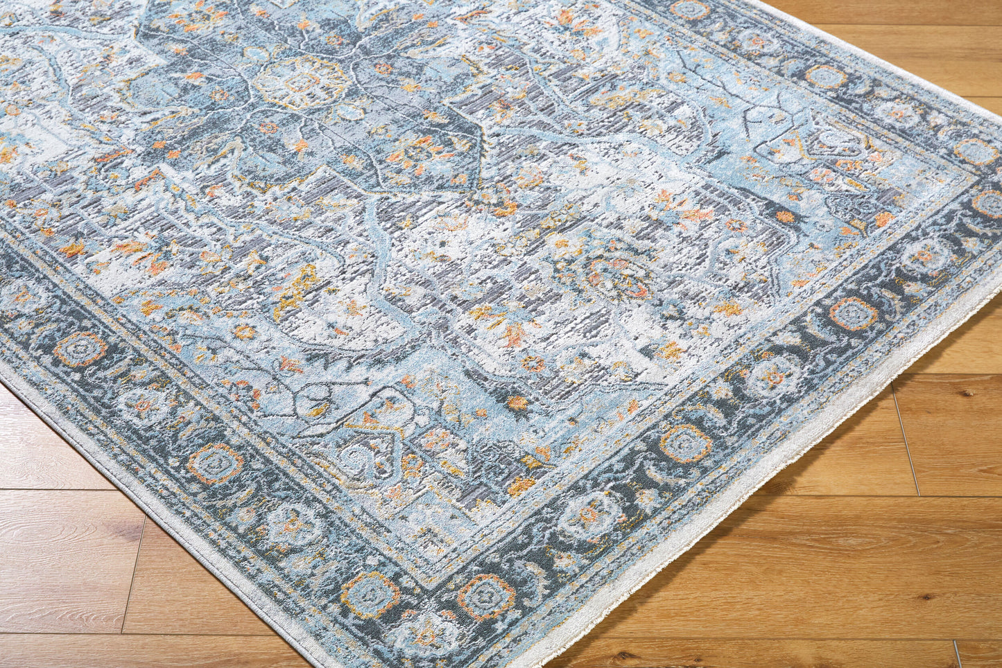 Hassler HSL-2307 8ft Round Machine Woven Area Rug