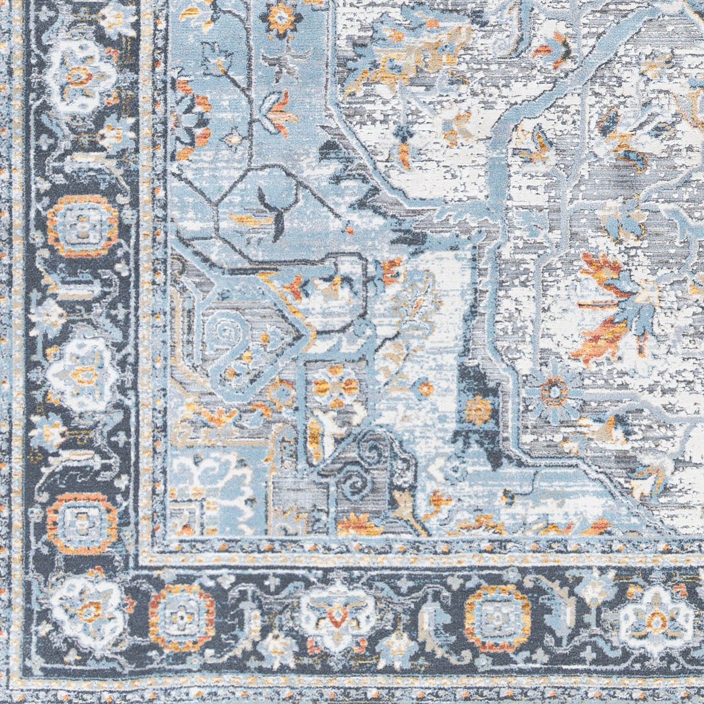 Hassler HSL-2307 5ft Round Machine Woven Area Rug