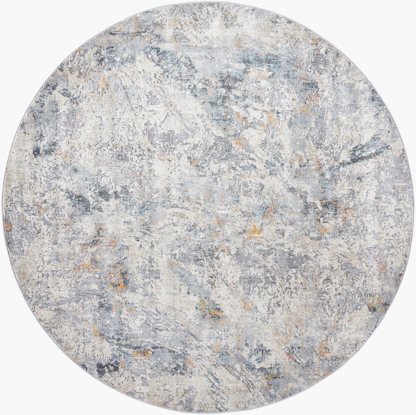 Hassler HSL-2311 8ft Round Machine Woven Area Rug