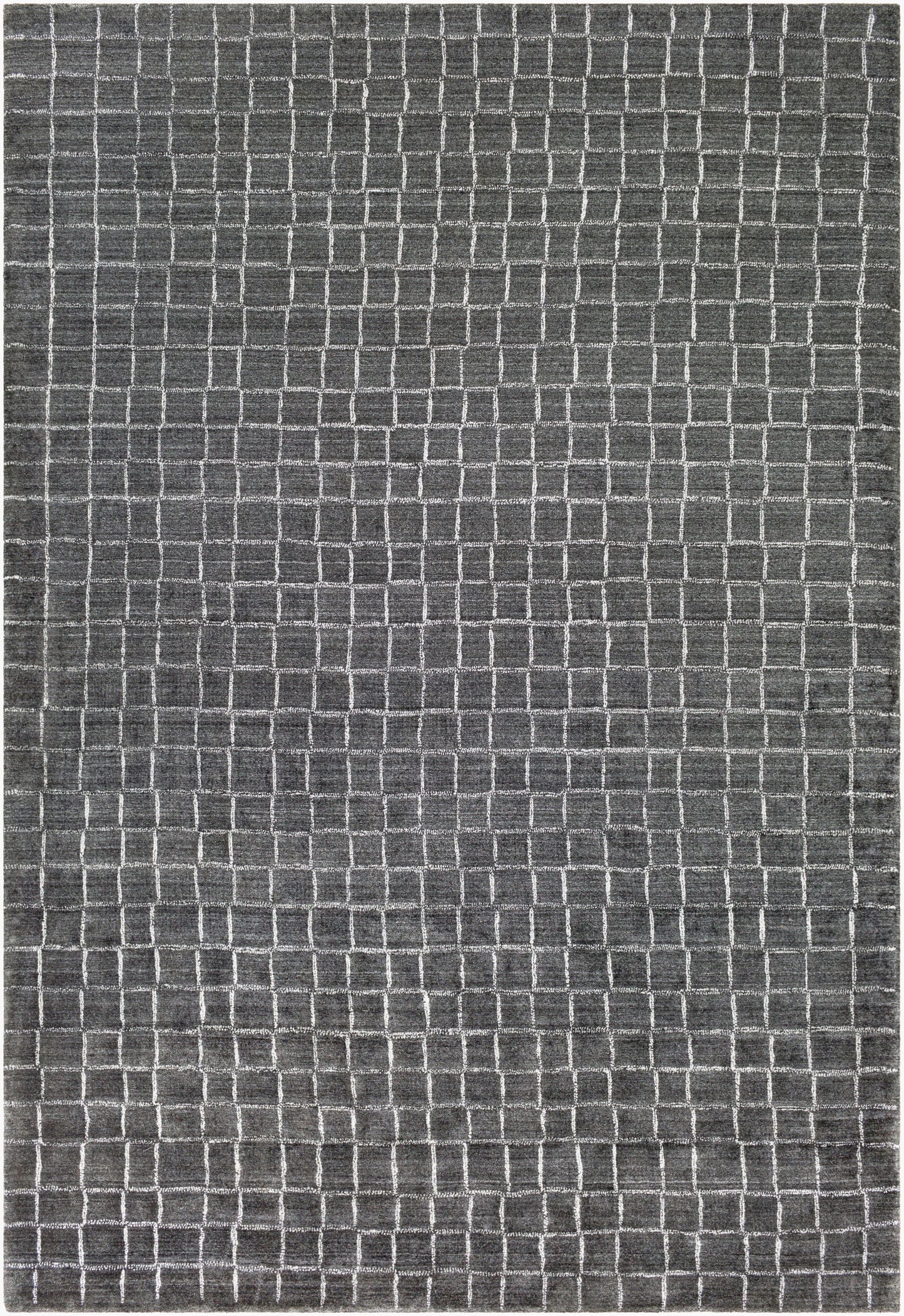 Hightower HTW-3006 2' x 3' Handmade Faux Silk Accent Rug