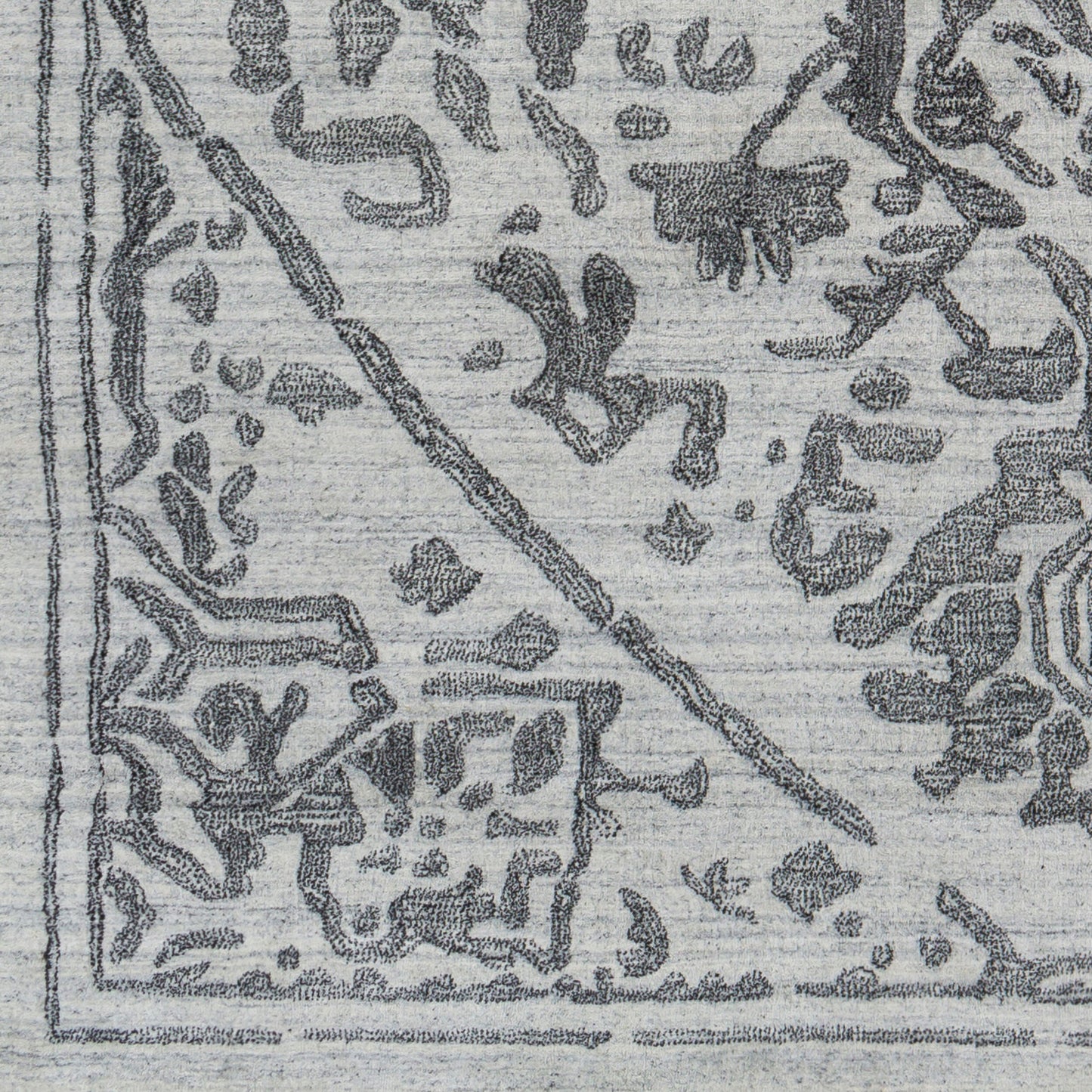 Hightower HTW-3013 9' x 12' Handmade Faux Silk Area Rug