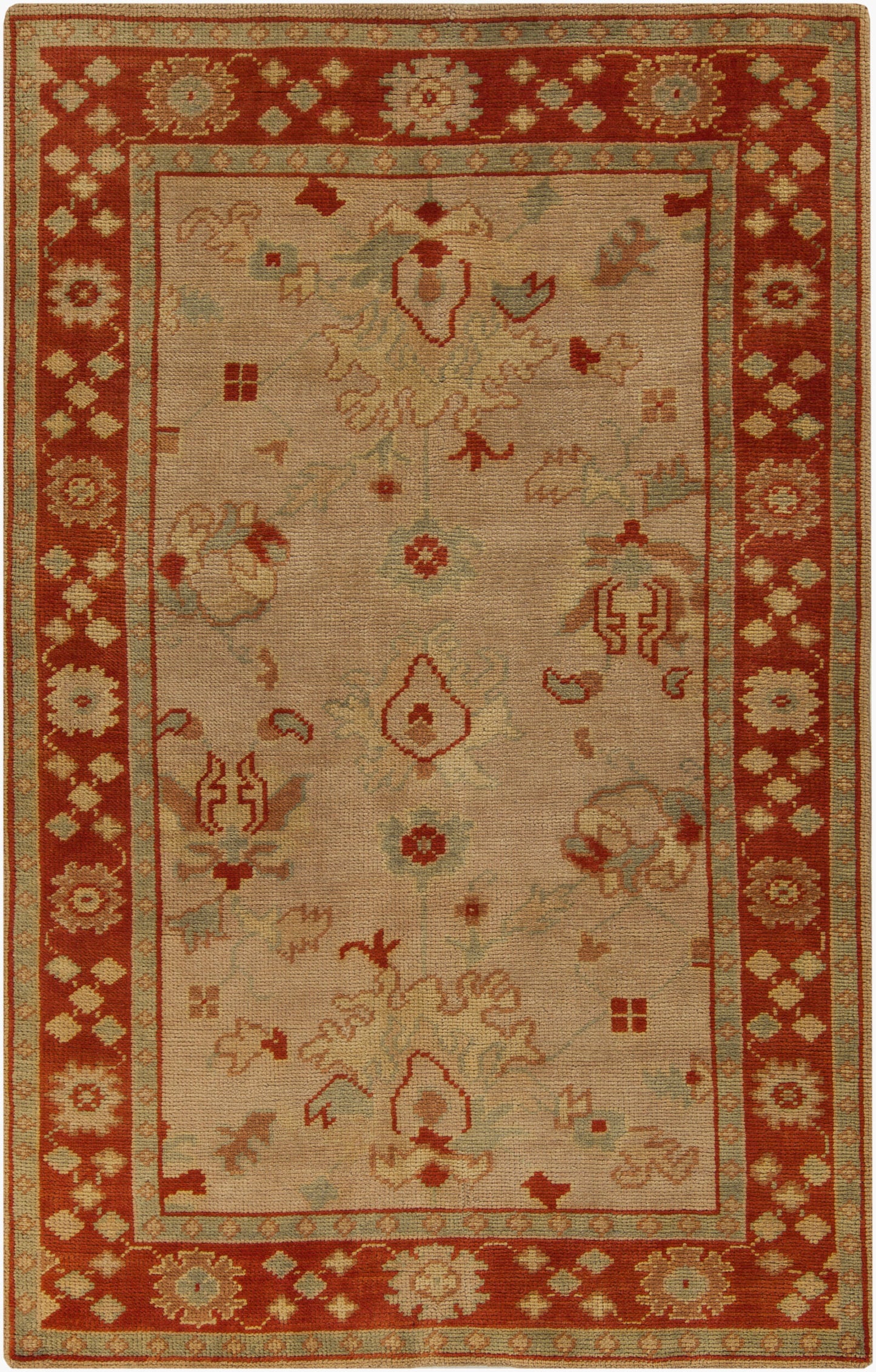 Haven HVN-1212 2' x 3' Handmade Wool Accent Rug