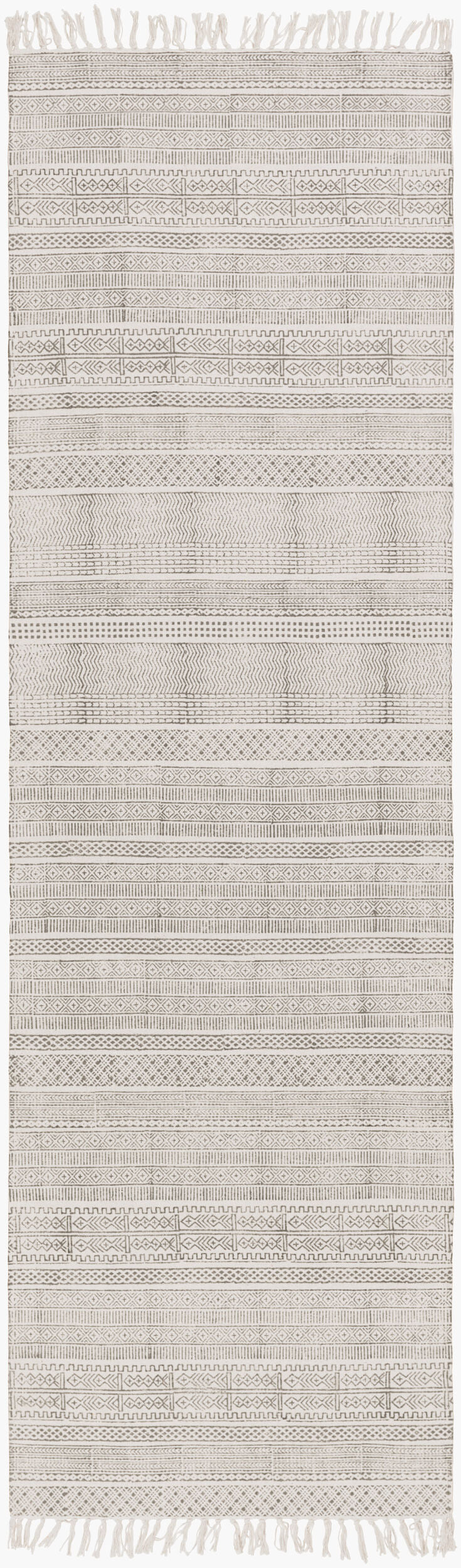 Idina IDI-8801 8ft Runner Handmade Runner Rug