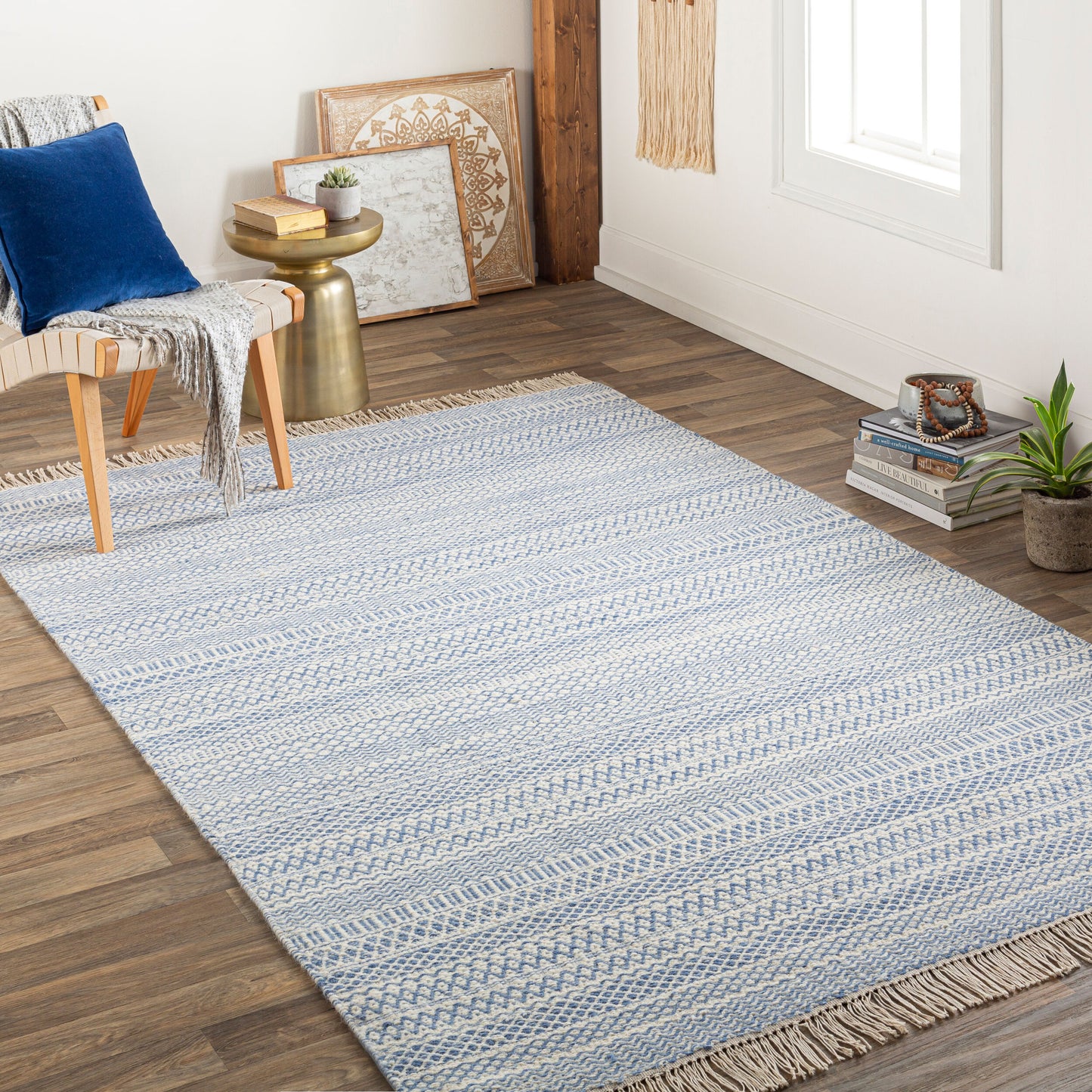 Idina II IDN-8000 9' x 12' Handmade Wool Area Rug
