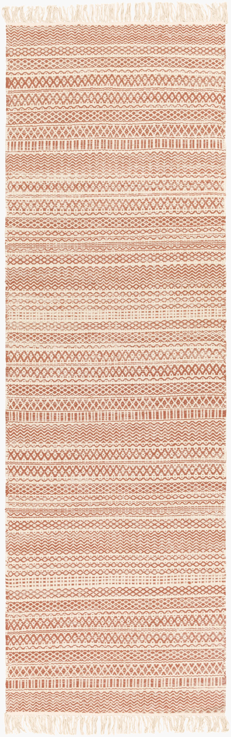 Alfombra de lana hecha a mano Idina II IDN-8001 de 2,4 m