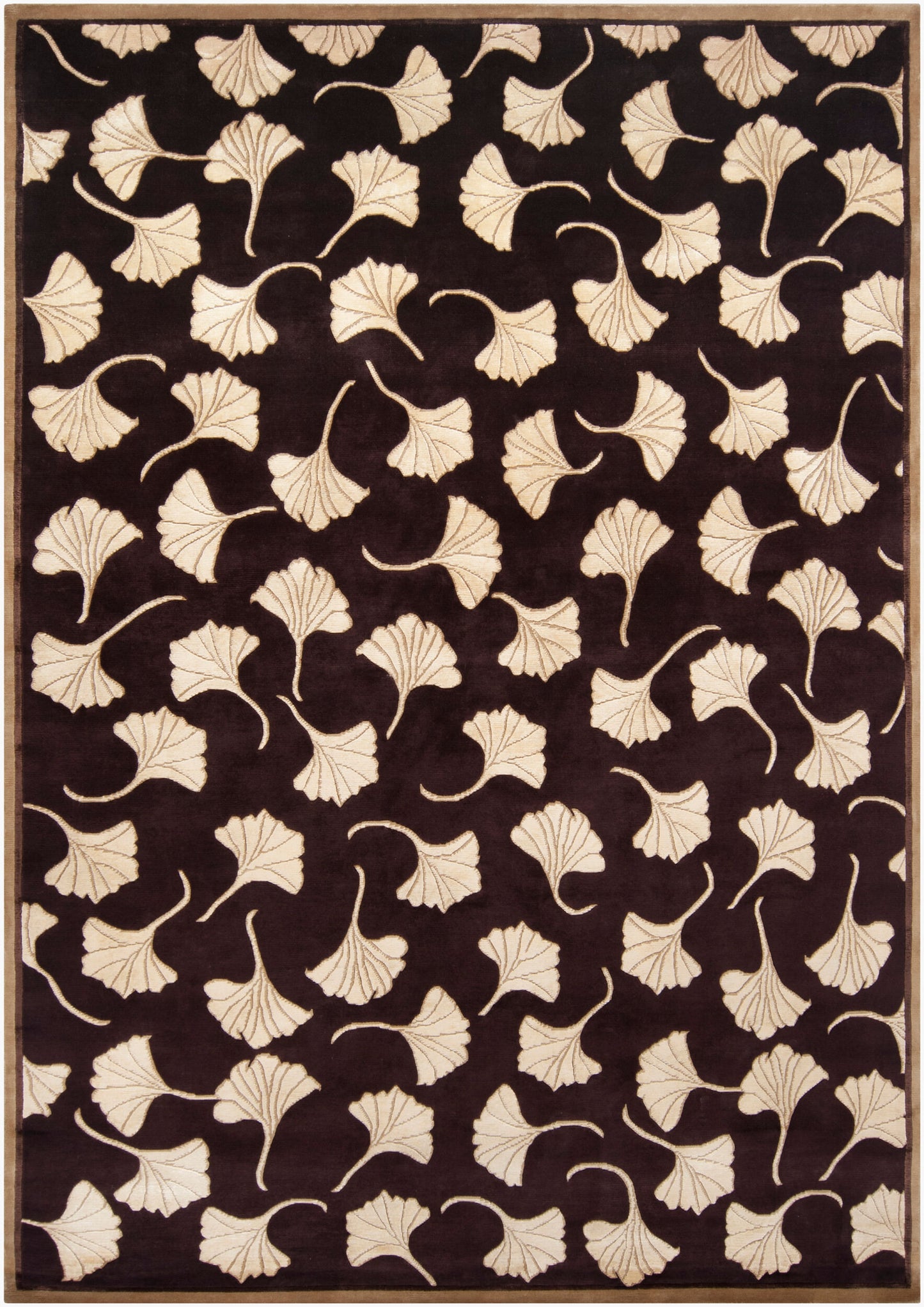 Alfombra de lana hecha a mano Mugal IN-8262 de 8' x 11'