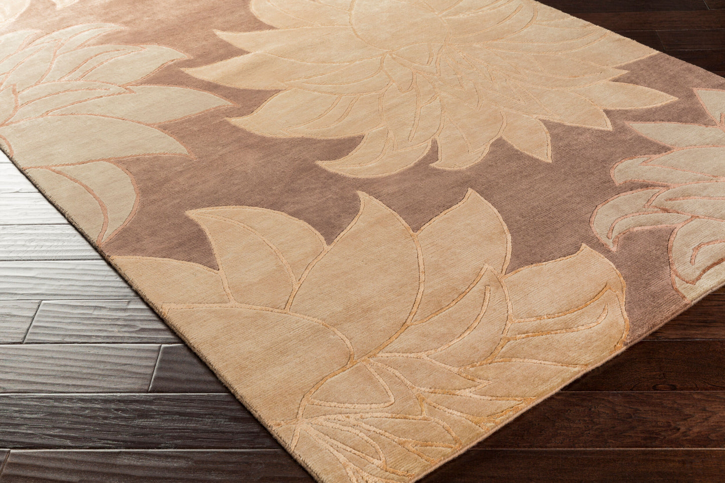 Mugal IN-8269 2' x 3' Handmade Wool Accent Rug