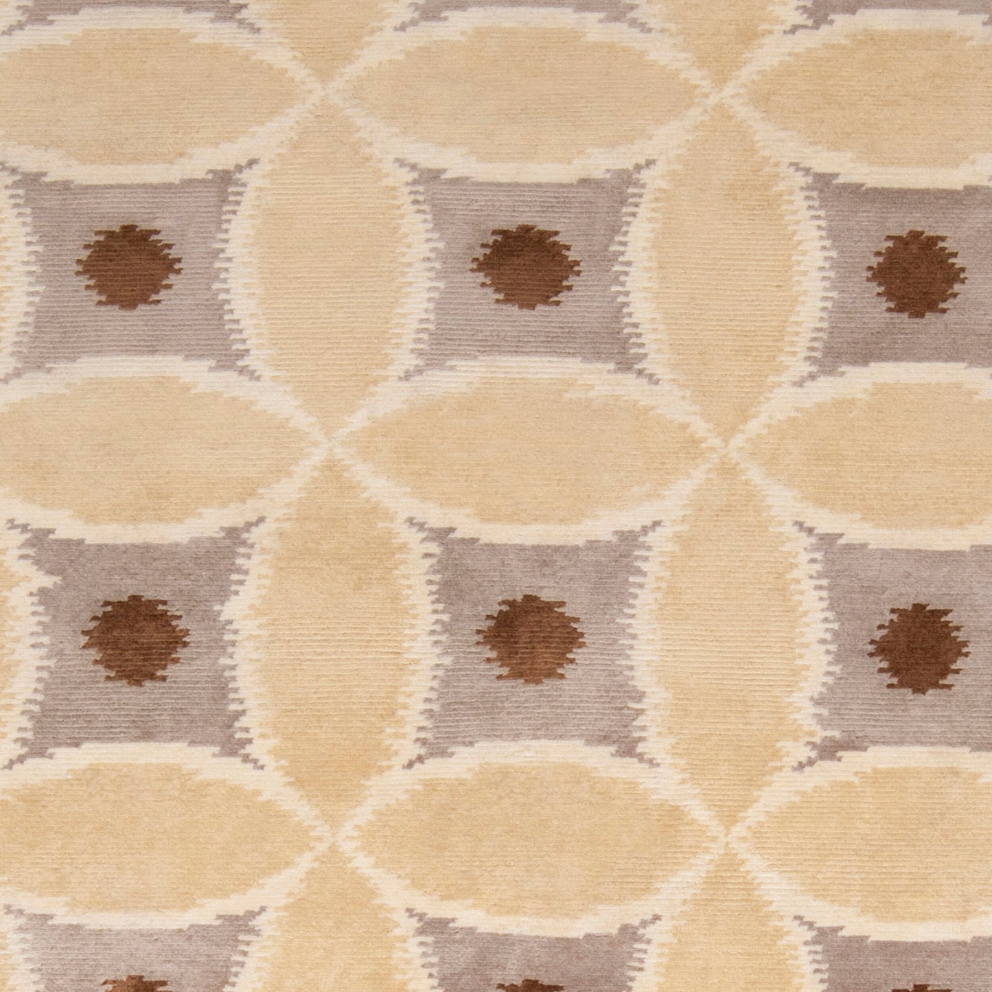 Mugal IN-8595 2' x 3' Handmade Wool Accent Rug