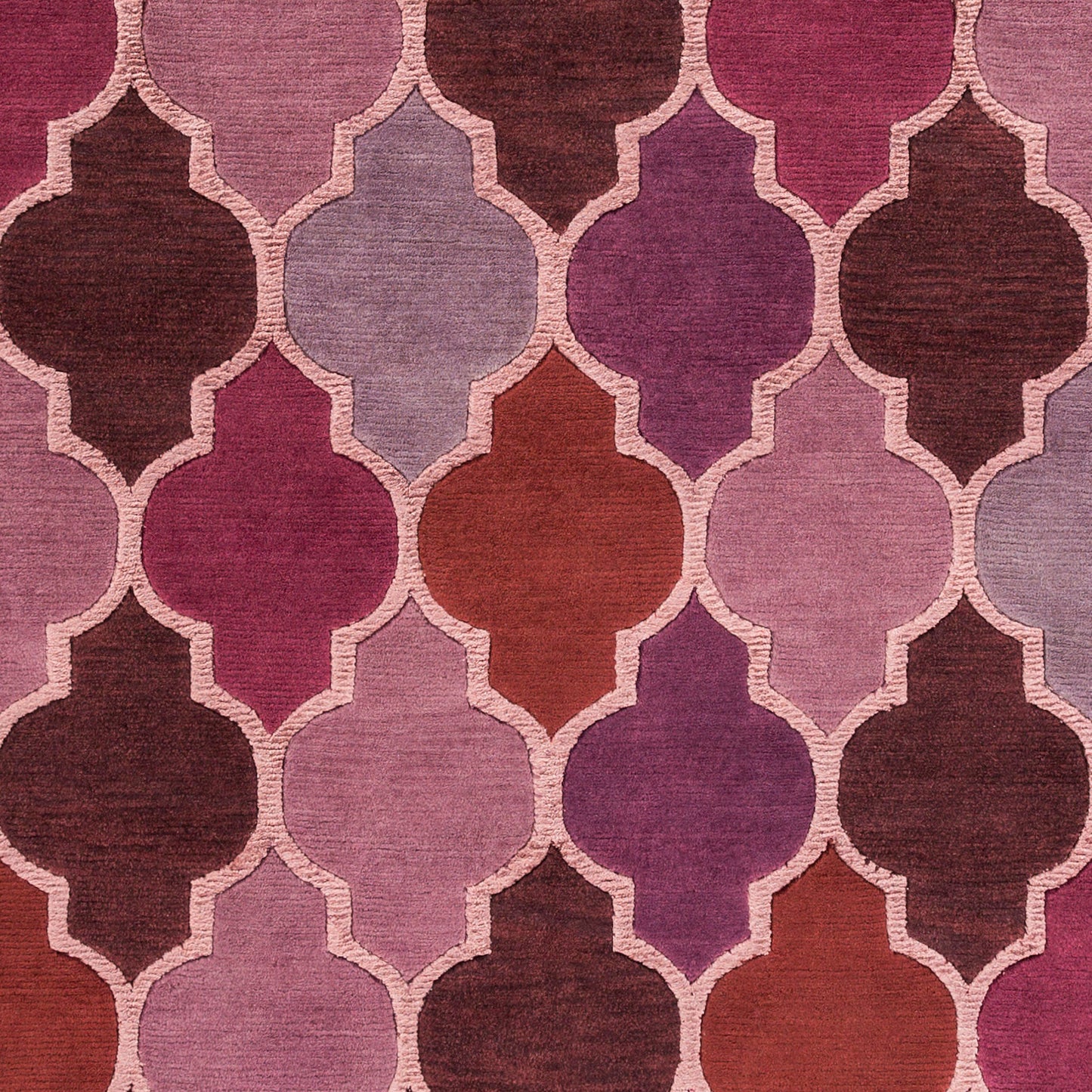Mugal IN-8614 2' x 3' Handmade Wool Accent Rug