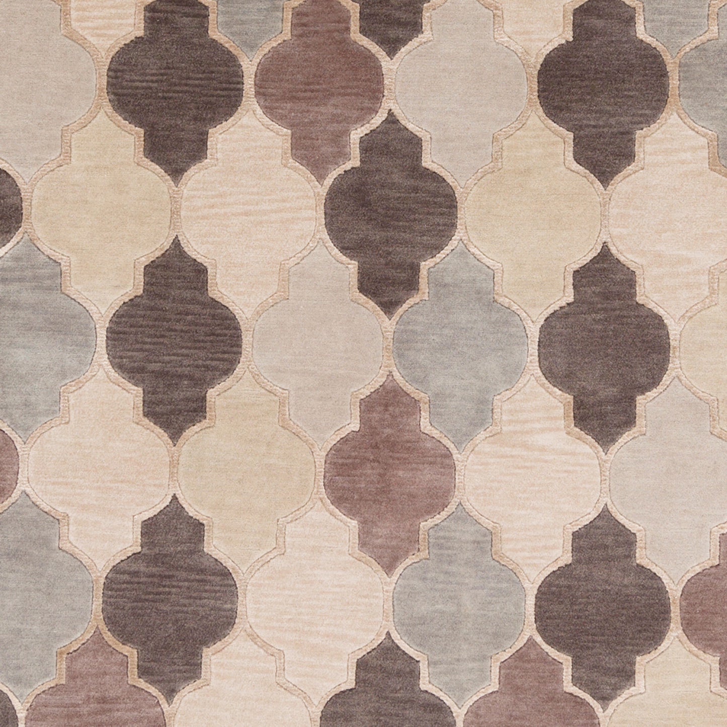 Mugal IN-8616 2' x 3' Handmade Wool Accent Rug